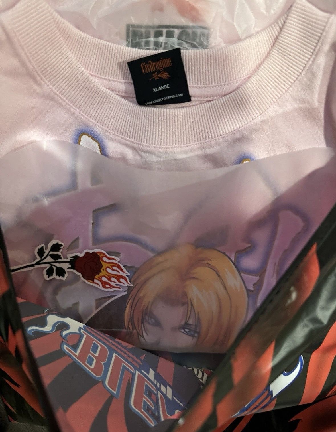 Civil Regime × Darc Sport RANGIKU'S CHAOS 199X OVERSIZED TEE XL Civil Regime Bleach Size US XL / EU 56 / 4 - 2 Thumbnail