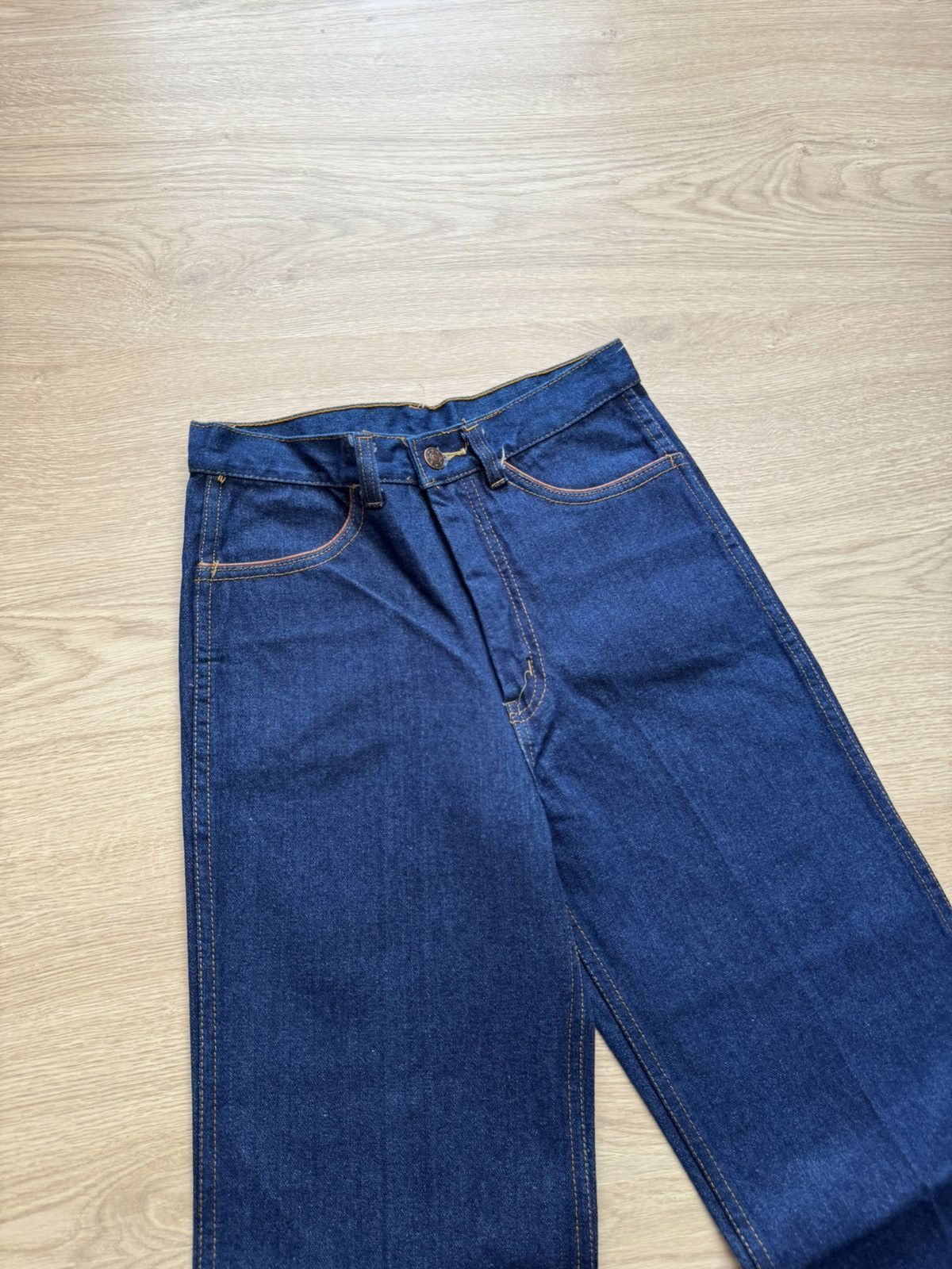 HippyTree Vintage 60-70’s Penisula Women’s Hippie Baggy Denim Jeans Size 28" / US 6 / IT 42 - 2 Thumbnail