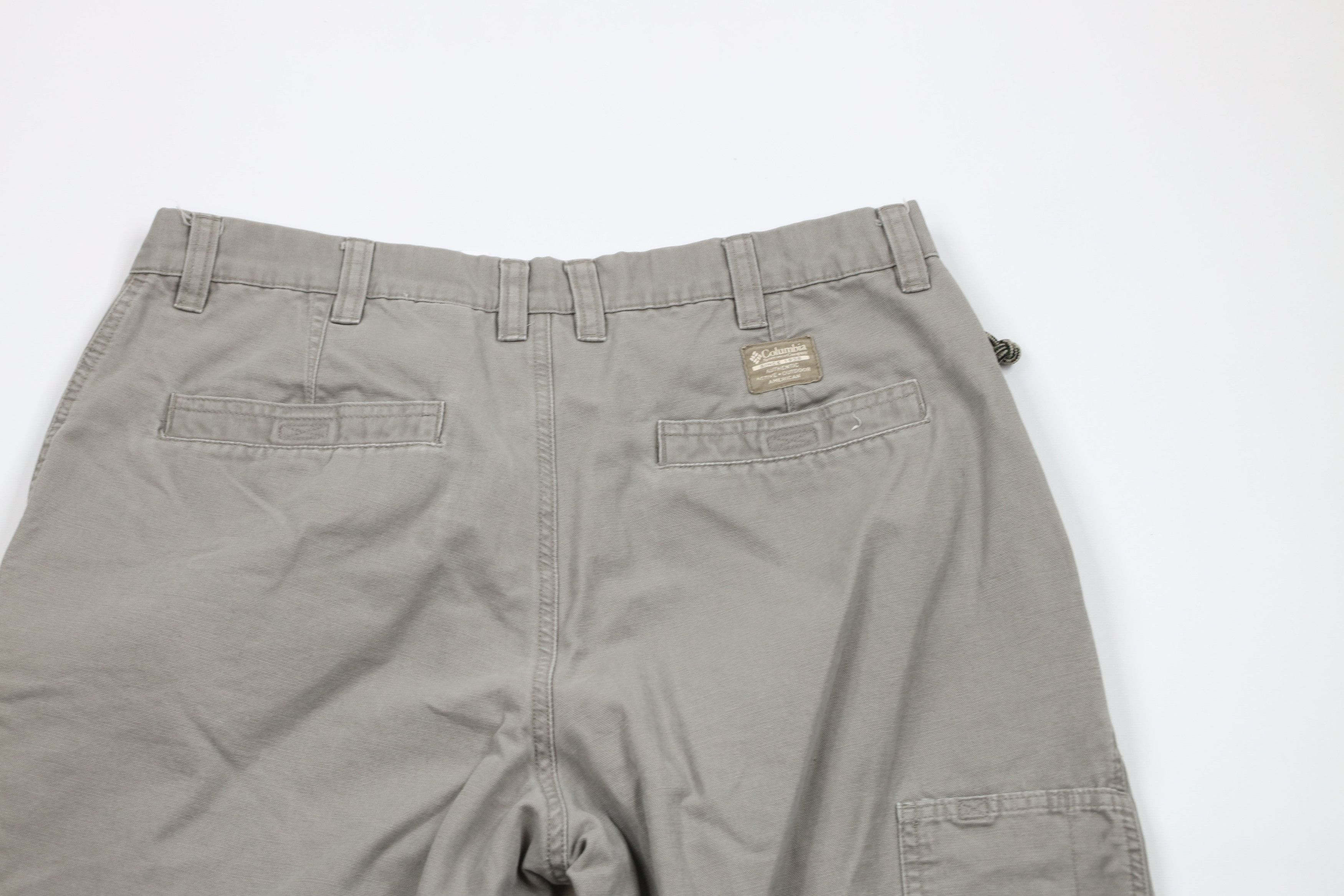 Columbia × Vintage Vintage Y2K Columbia Relaxed Canvas Wide Leg Pants Cotton Size US 36 / EU 52 - 10 Thumbnail