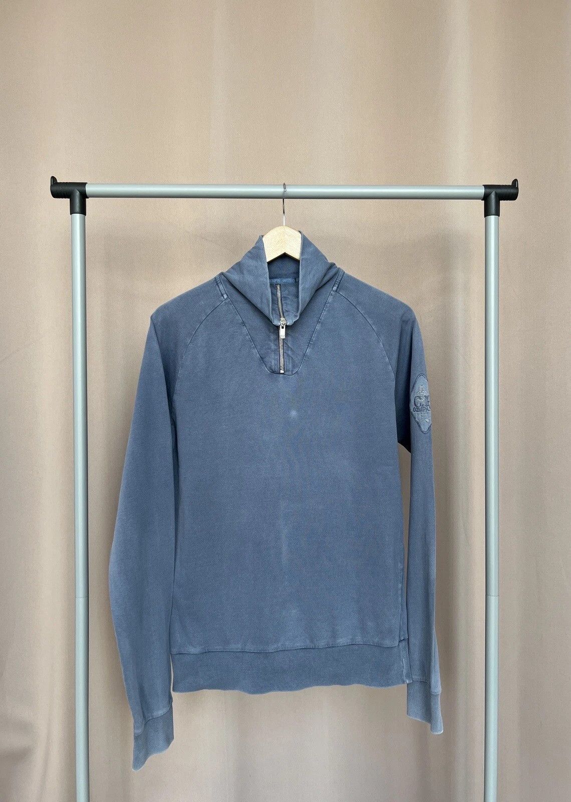 C.P. Company C.P. Company Embroidered Sleeve Logo Sweatshirt Mens Size M Size US M / EU 48-50 / 2 - 1 Thumbnail