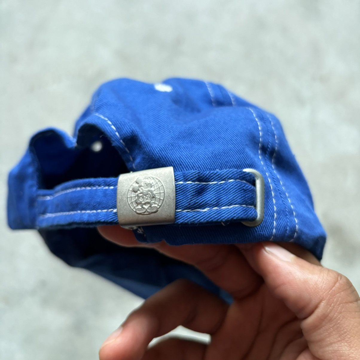 Disney × Mickey Mouse × Vintage vintage 90s MICKEY MOUSE WORLD Donald Duck Disney Soccer hat Size ONE SIZE - 4 Thumbnail