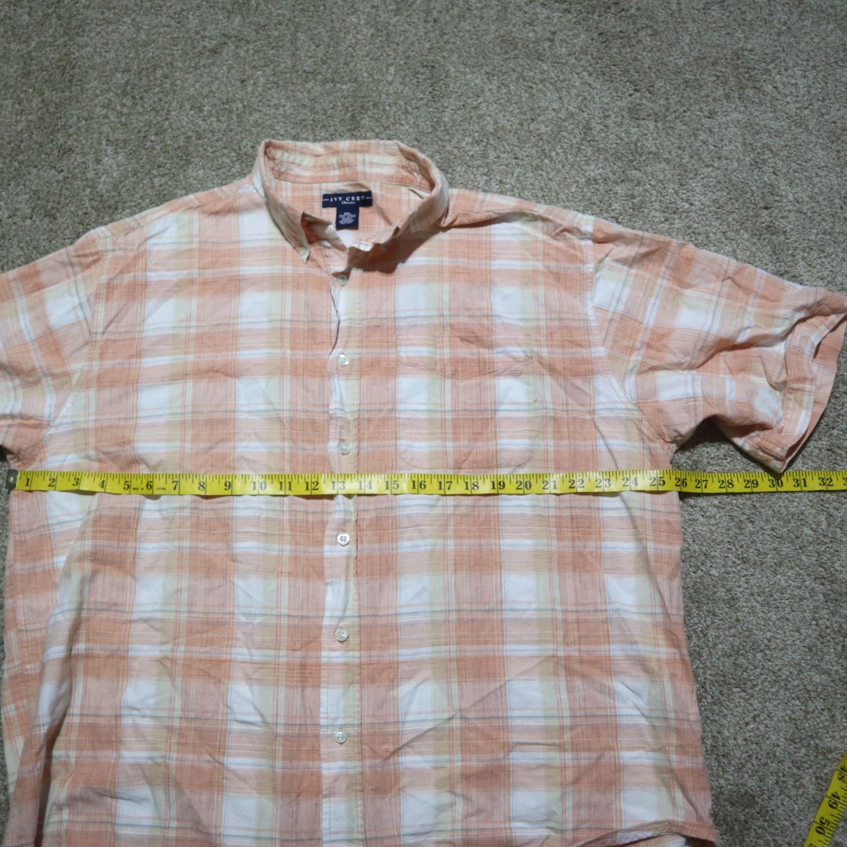 Vintage **Ivy Crew Red Plaid Men's 2XL Shirt Button-Up** User: **Ivy Crew Red Plaid Men's Button-Up Shirt Size 2XL** Size US XXL / EU 58 / 5 - 4 Thumbnail