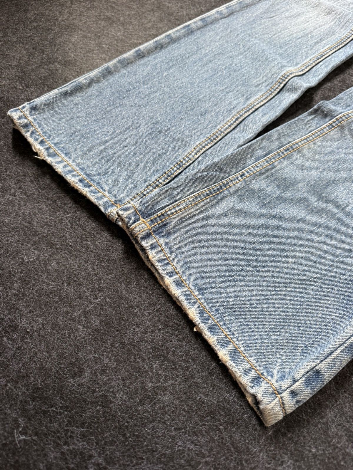 Hysteric Glamour × Japanese Brand Distressed Boro Studded Flare Jeans Japanese Brand Size US 28 / EU 44 - 13 Thumbnail