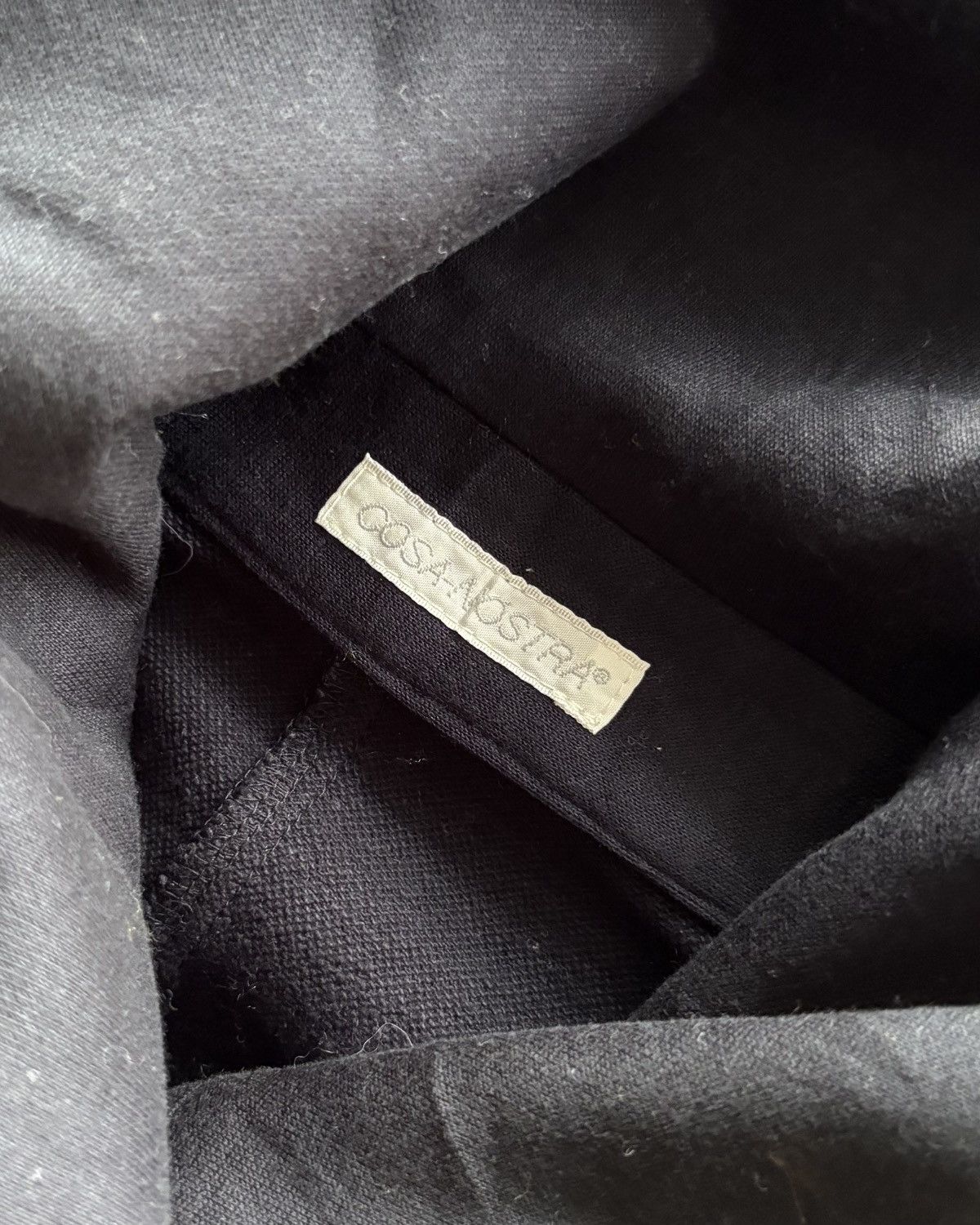 If Six Was Nine Cosa-Nostra Assymetrical Long Neck Double Zip Up Size US M / EU 48-50 / 2 - 3 Thumbnail