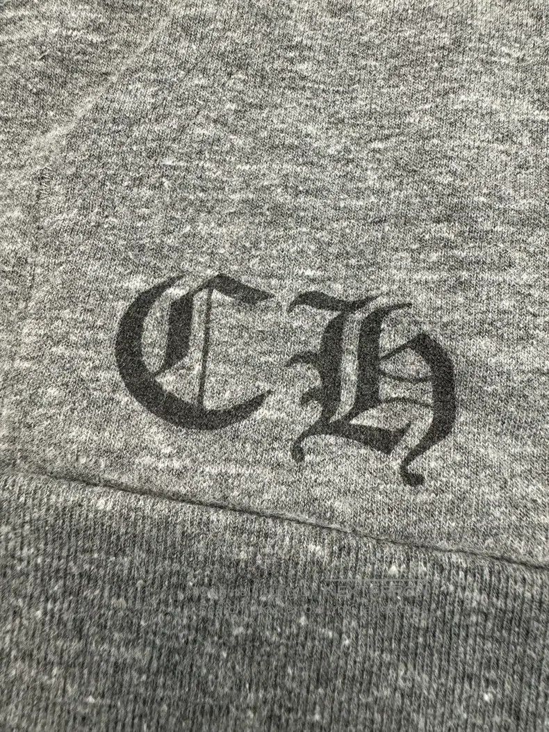 Chrome Hearts CHROME HEARTS Size XL Gray horseshoe cross zipper hoodie Size US XL / EU 56 / 4 - 3 Thumbnail