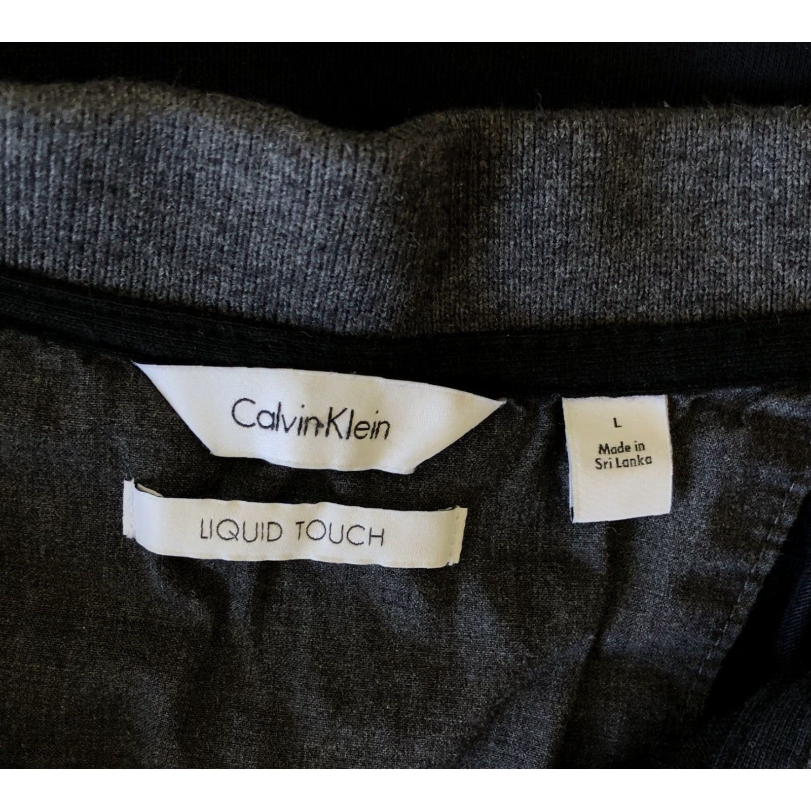 Calvin Klein Calvin Klein polo shirt L Black Blue colorblock 2 button short sleeve liquid touch Womens Casual Polo Size L / US 10 / IT 46 - 3 Thumbnail