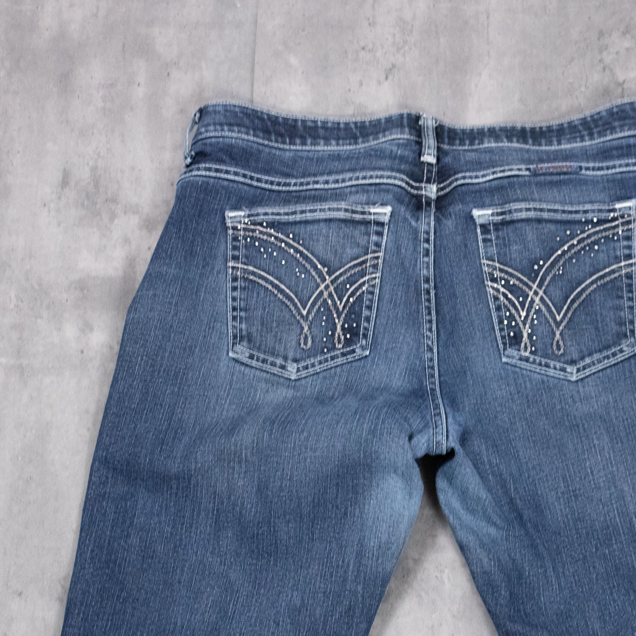 Wrangler Y2K Wrangler QBaby Bootcut Indigo Jeans Size US 36 / EU 52 - 15 Thumbnail