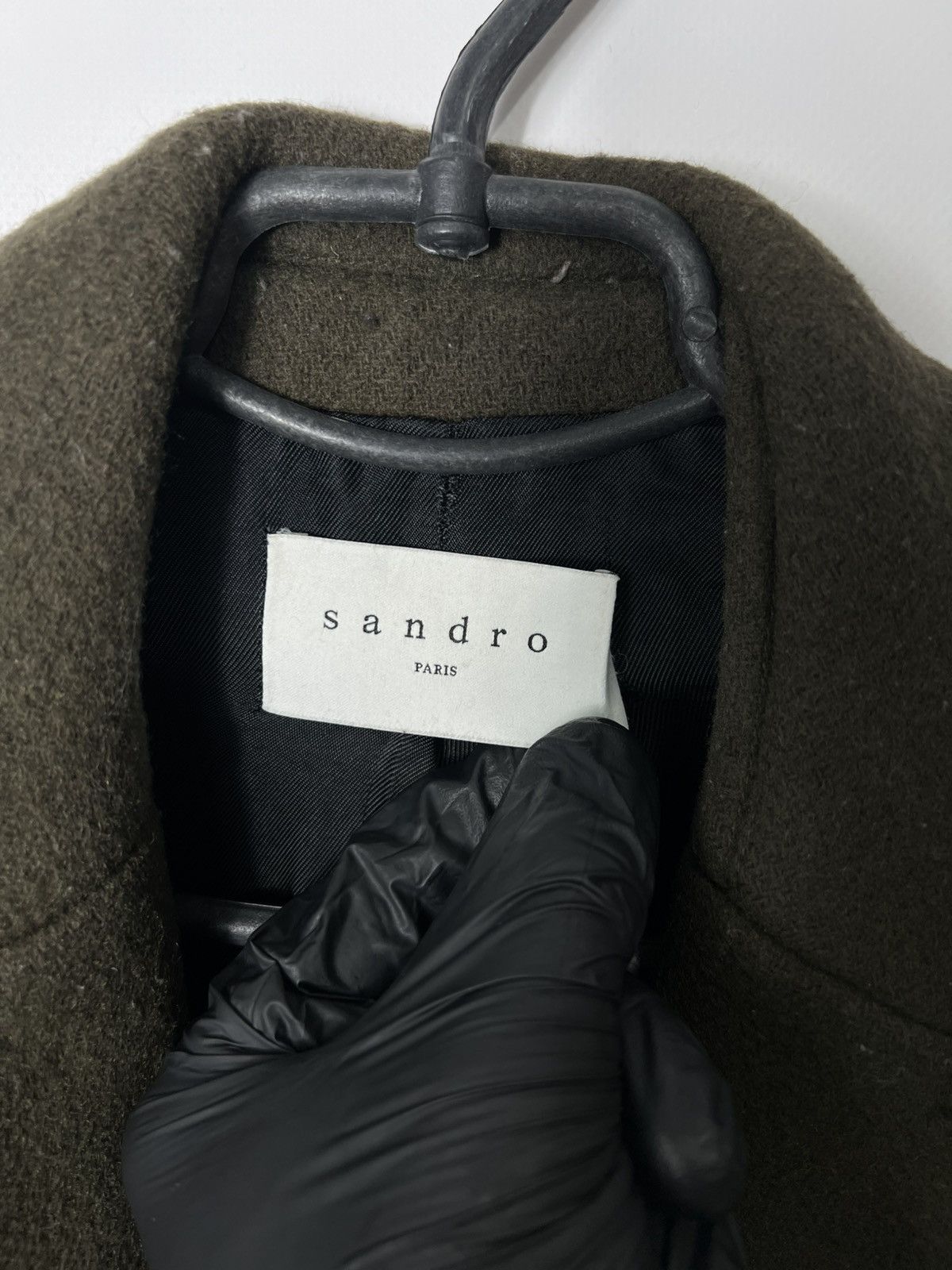 Sandro Vintage luxury italian designer Sandro wool coat Size 36 Size XS / US 0-2 / IT 36-38 - 6 Thumbnail
