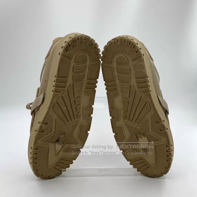 Dior Dior Brown round toe cowhide lace-up casual flat board sho Size US 8.5 / IT 38.5 - 5 Thumbnail
