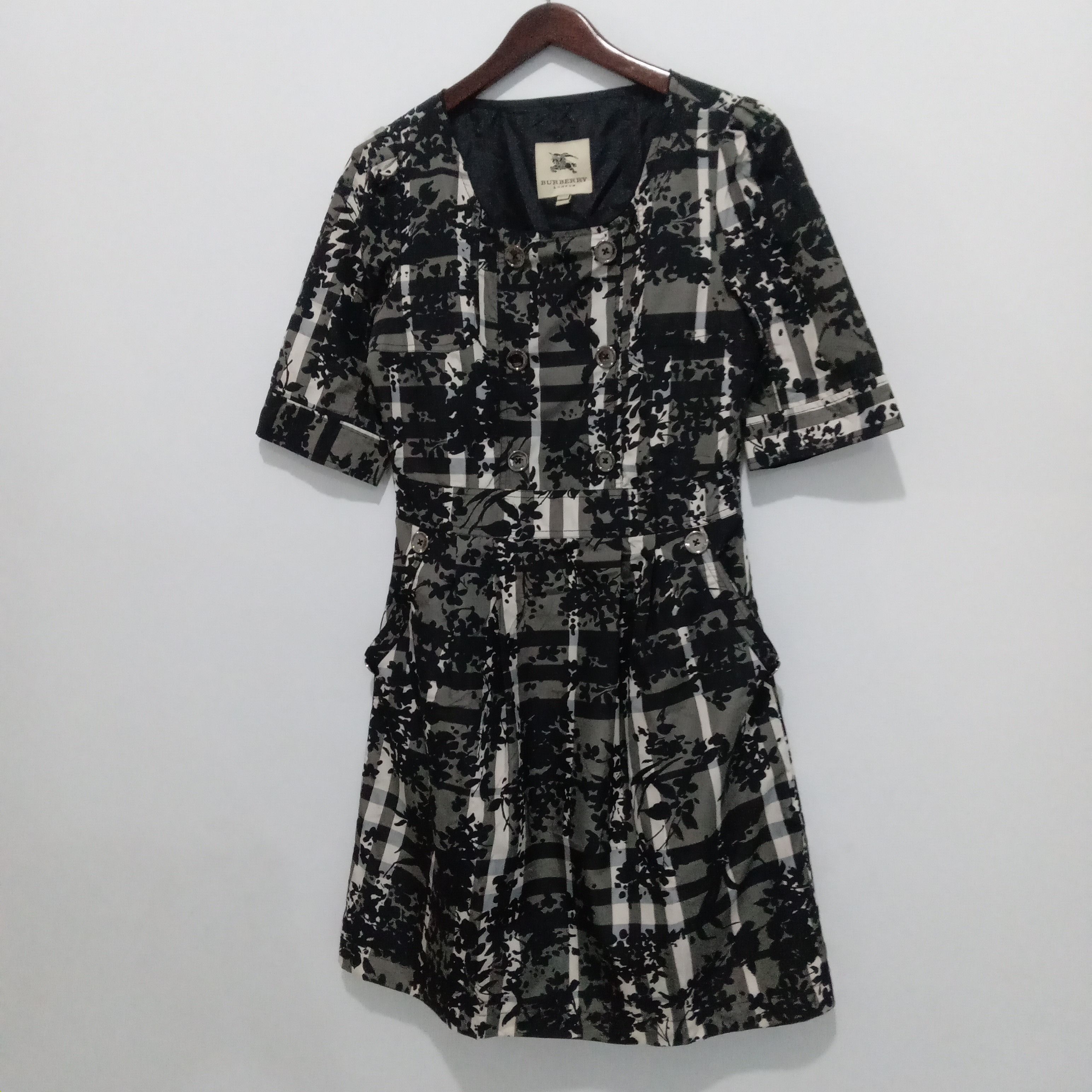 Burberry × If Six Was Nine × Japanese Brand Burberry london camo long dress Size M / US 6-8 / IT 42-44 - 5 Thumbnail
