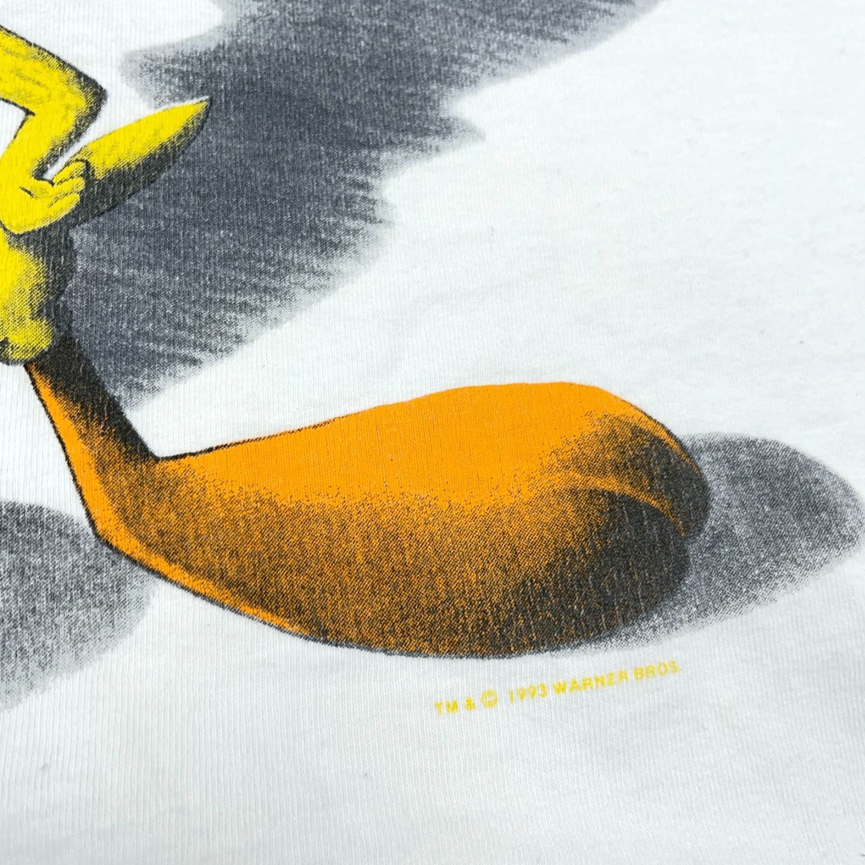 Vintage Vintage Garment Graphics Looney Tunes Shirt Men XL White Tee Hoodie Tweety Sylvester USA 90s graphics Size US XL / EU 56 / 4 - 3 Thumbnail