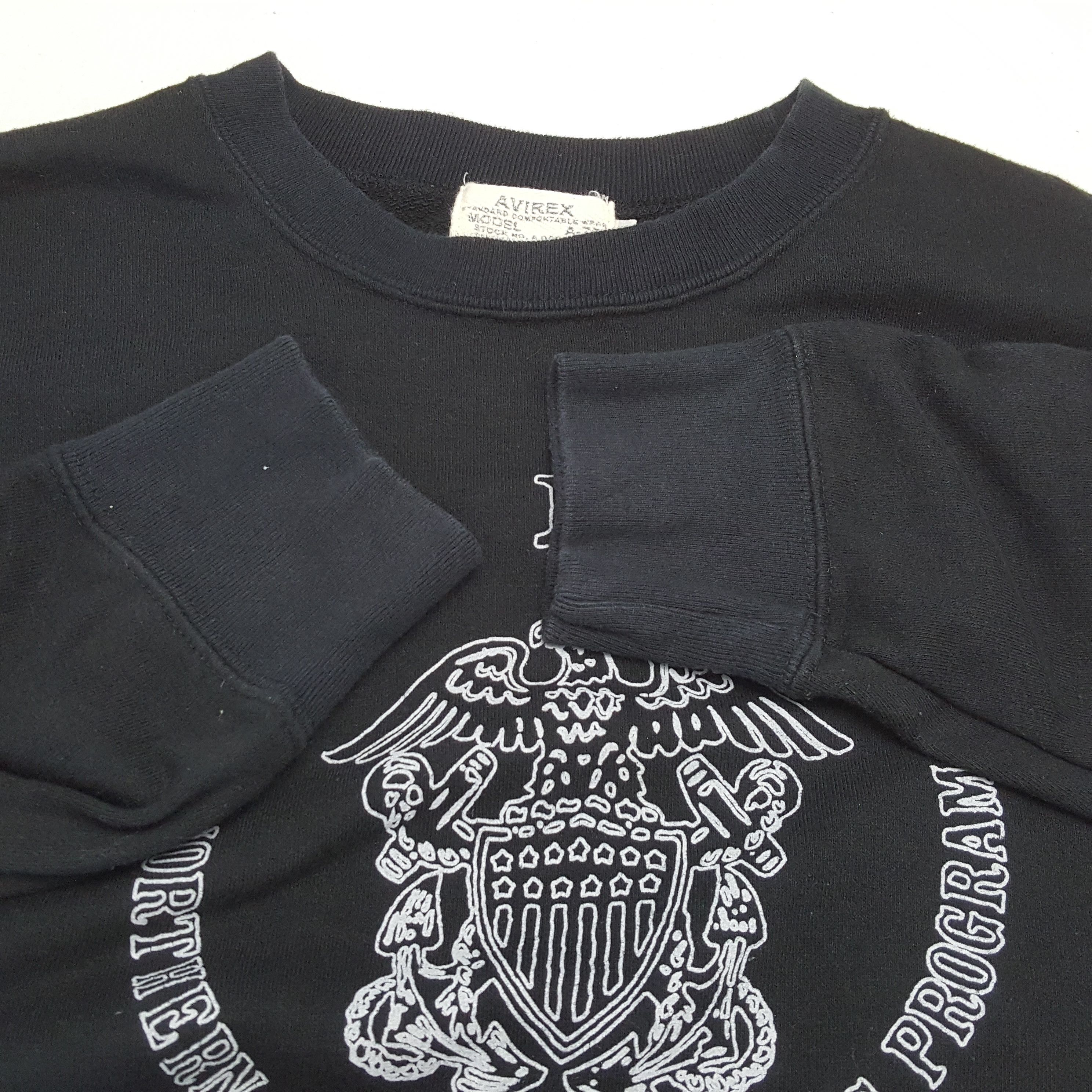 Avirex × Old Navy × Vintage Vintage U.S NAVY AVIREX American Army Style Sweatshirt Size US M / EU 48-50 / 2 - 8 Thumbnail