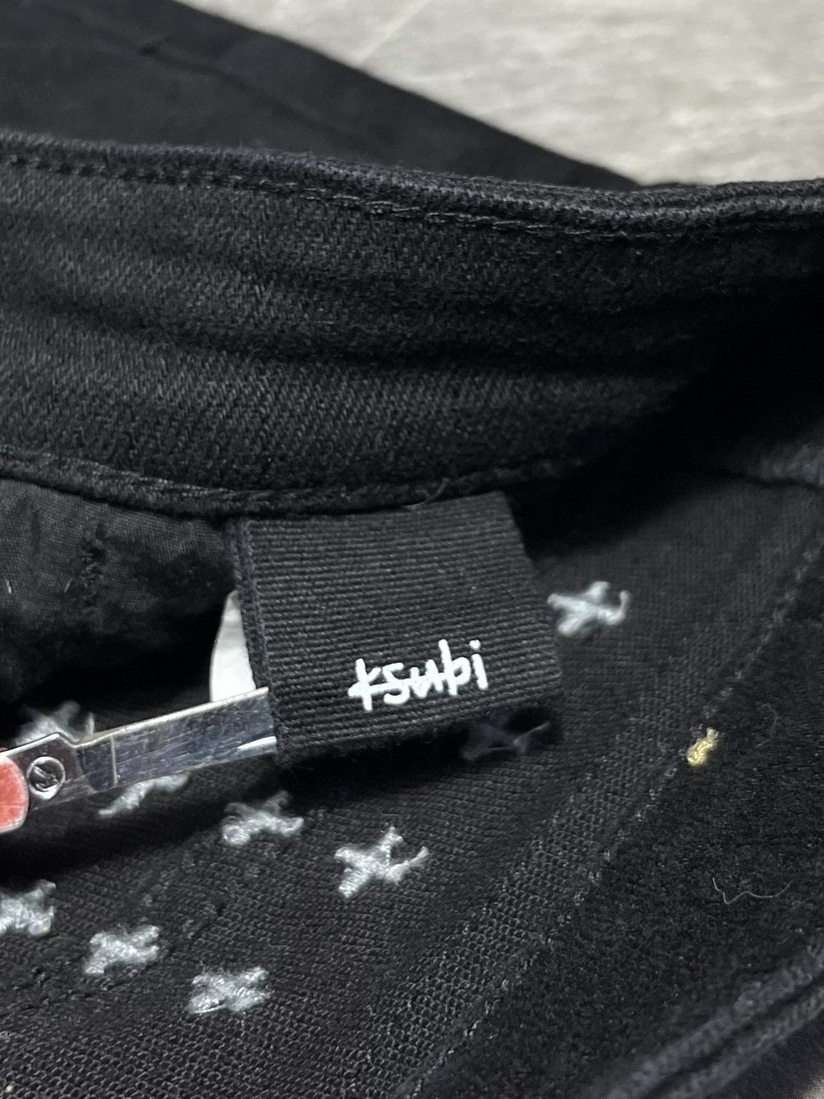Ksubi Ksubi Knee Rip Plain Black Denim Jeans Size 32 Size US 32 / EU 48 - 15 Thumbnail