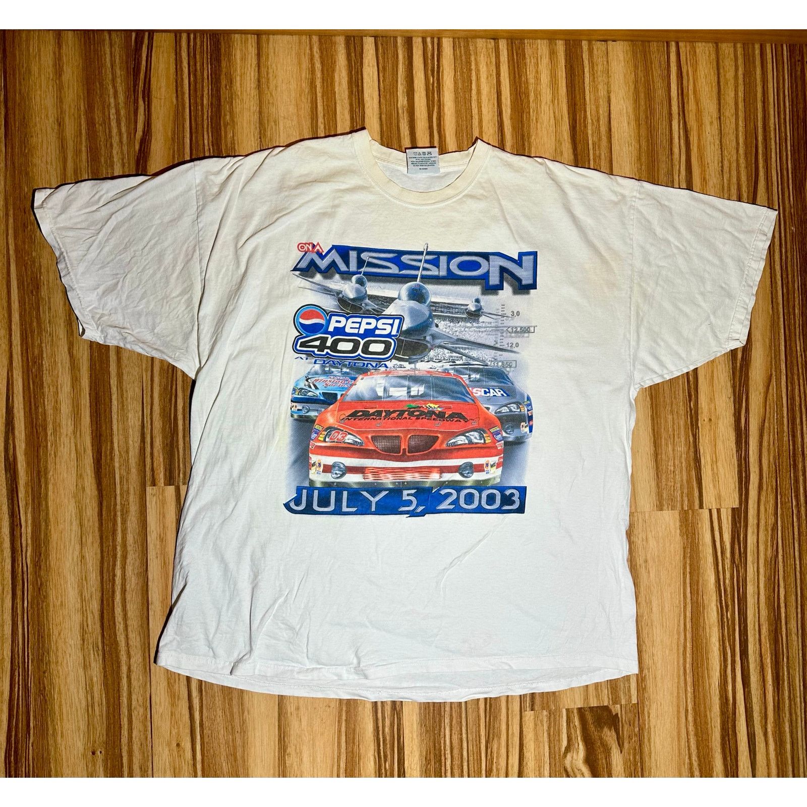 Vintage 2003 Pepsi 400 Daytona Nascar Racing On A Mission
