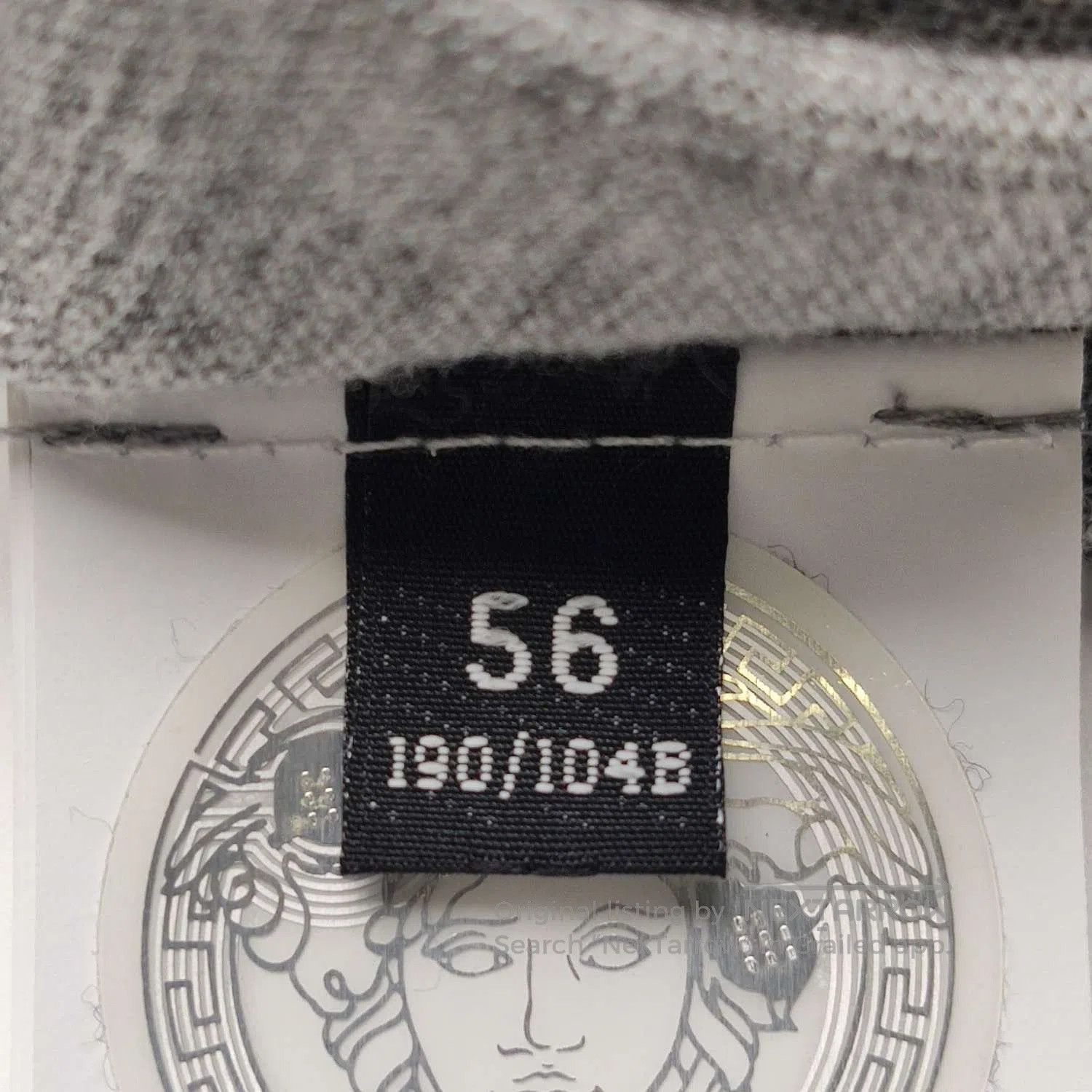Versace Black Long-Sleeve Button-Up Shirt. Size US S / EU 44-46 / 1 - 7 Thumbnail