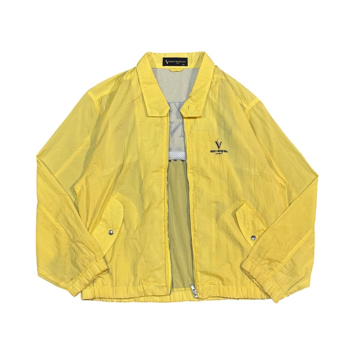 Designer × Vintage Vintage 80s Designer Silvio Valentino Italy Tracksuit Jacket Size US M / EU 48-50 / 2 - 3 Thumbnail