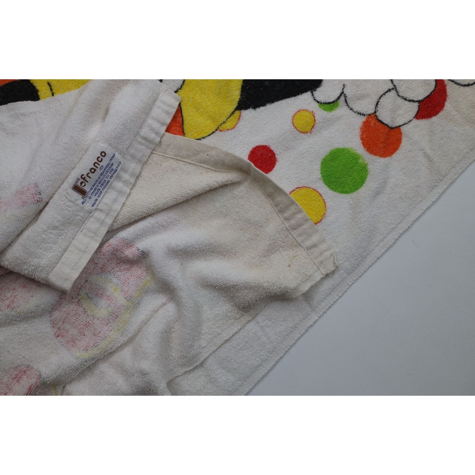 Disney Vintage 80s Walt Disney Productions Minnie Mouse Towel Size ONE SIZE - 14 Thumbnail