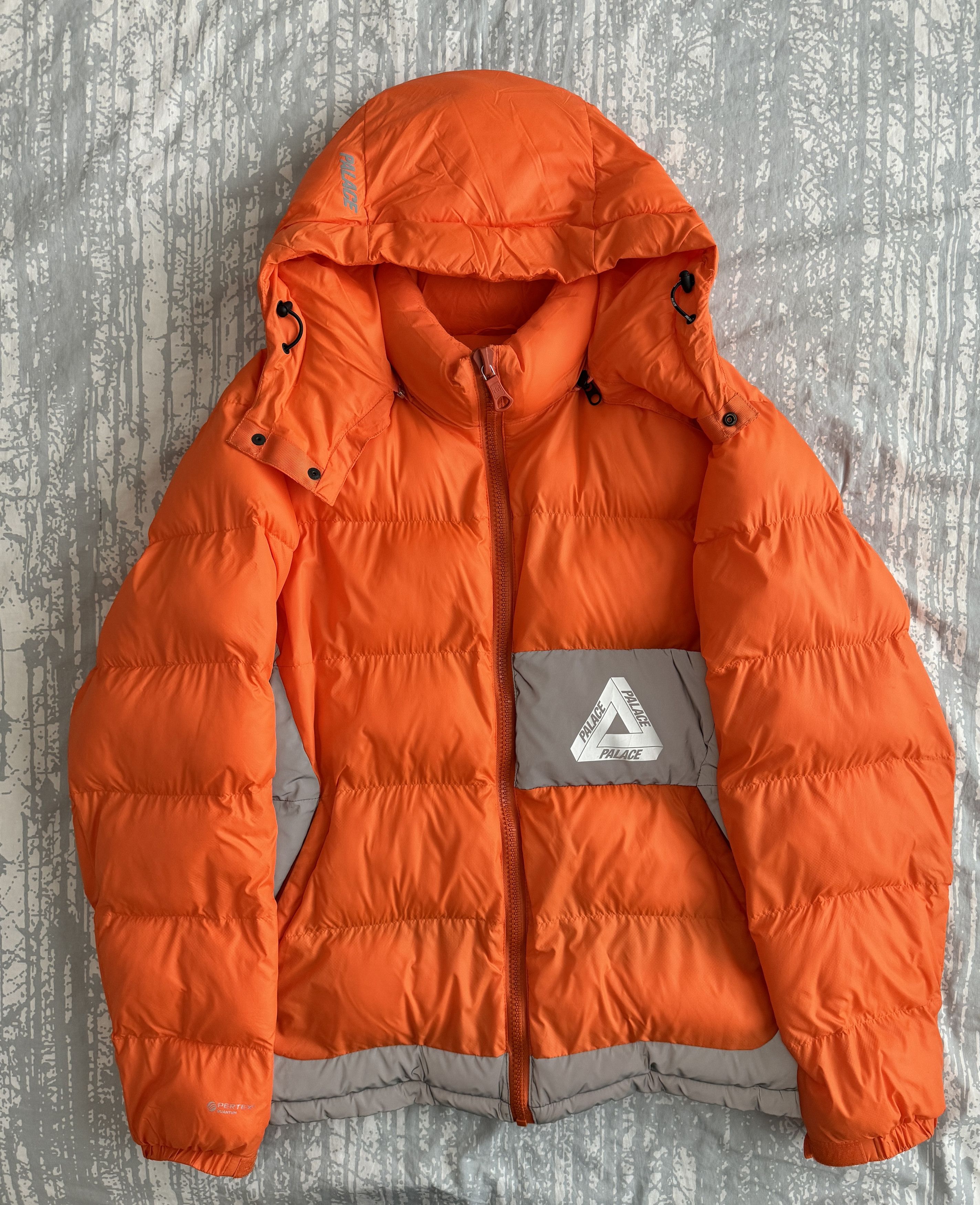 Palace PAL-TEX PUFFA ORANGE | Grailed