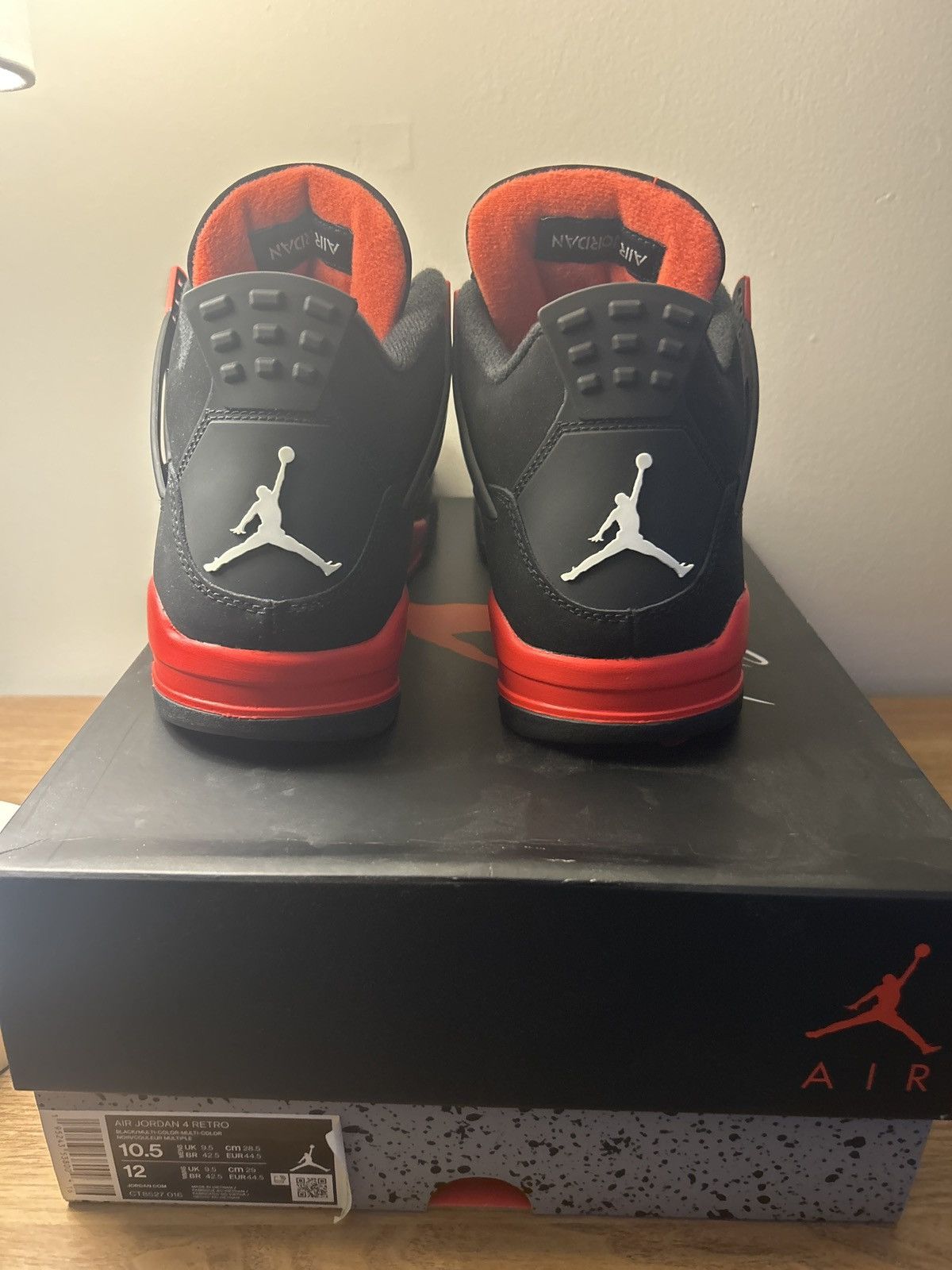 Jordan Brand Jordan 4 Red Thunder Size US 10.5 / EU 43-44 - 5 Thumbnail
