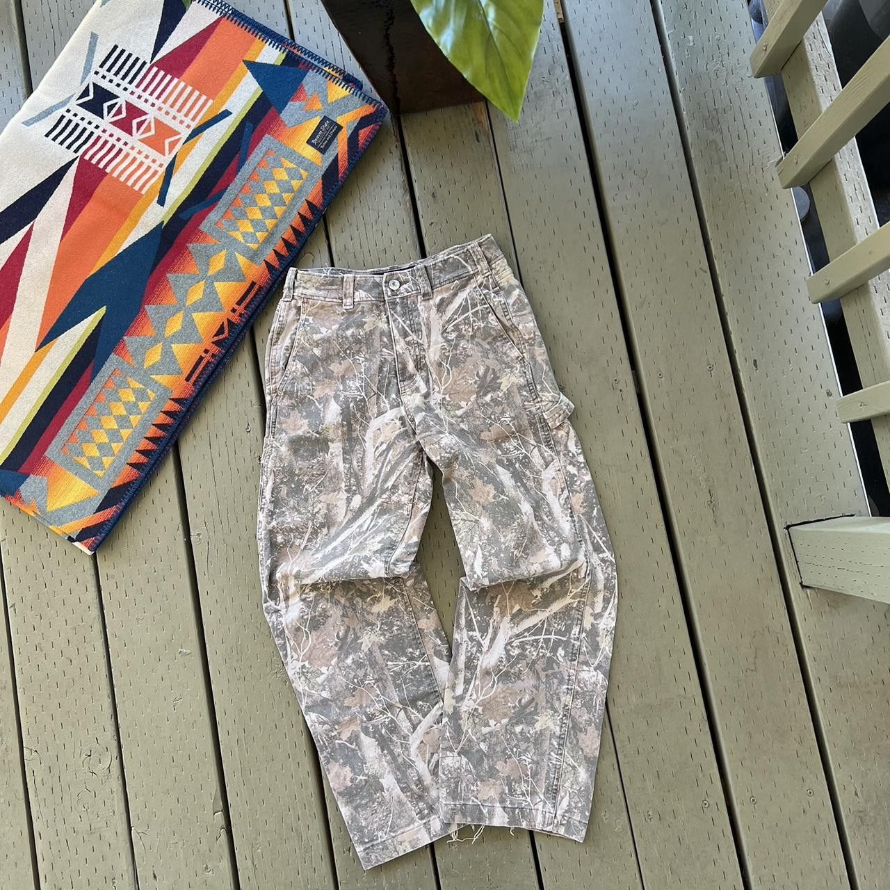 Realtree Crazy Vintage Y2K Realtree Camo Carhartt Style Cabella Pants Size US 28 / EU 44 - 4 Thumbnail