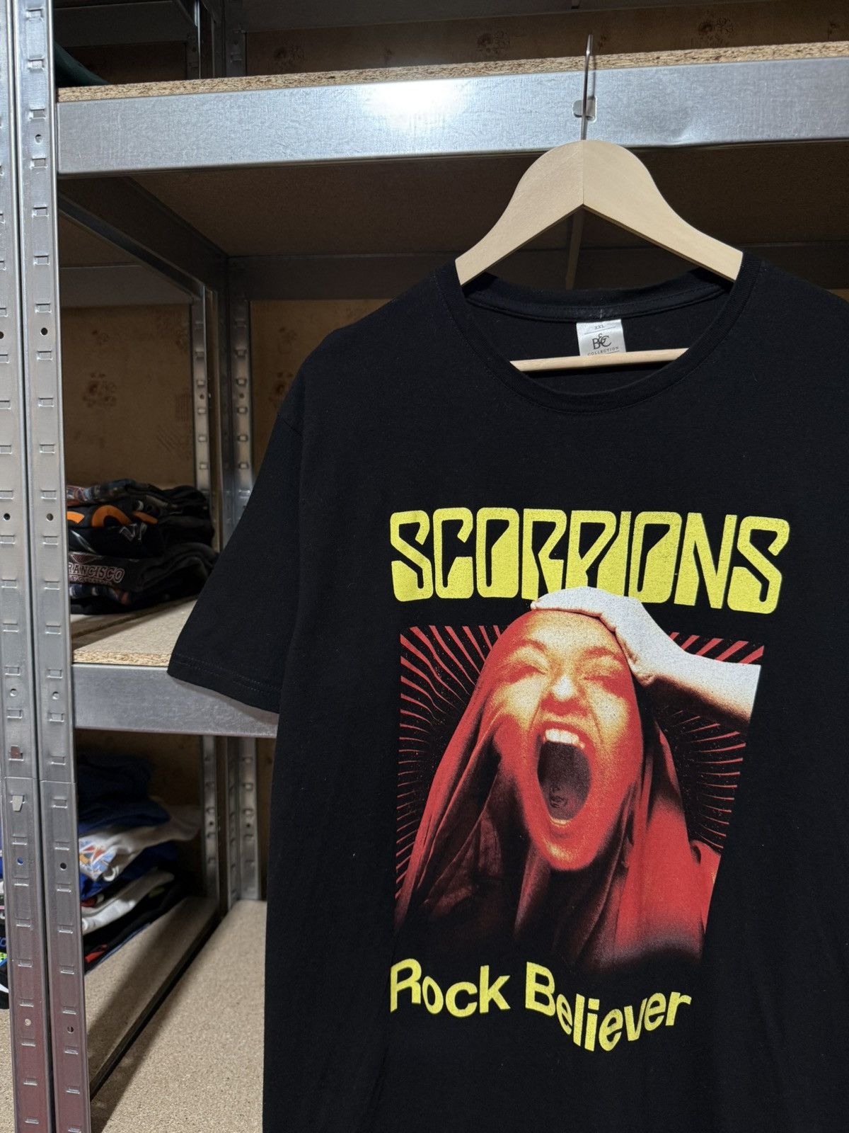 Band Tees × Vintage Vintage 2022 Scorpions Rock Believer Band T-Shirt Hype Y2K Size US XXL / EU 58 / 5 - 3 Thumbnail