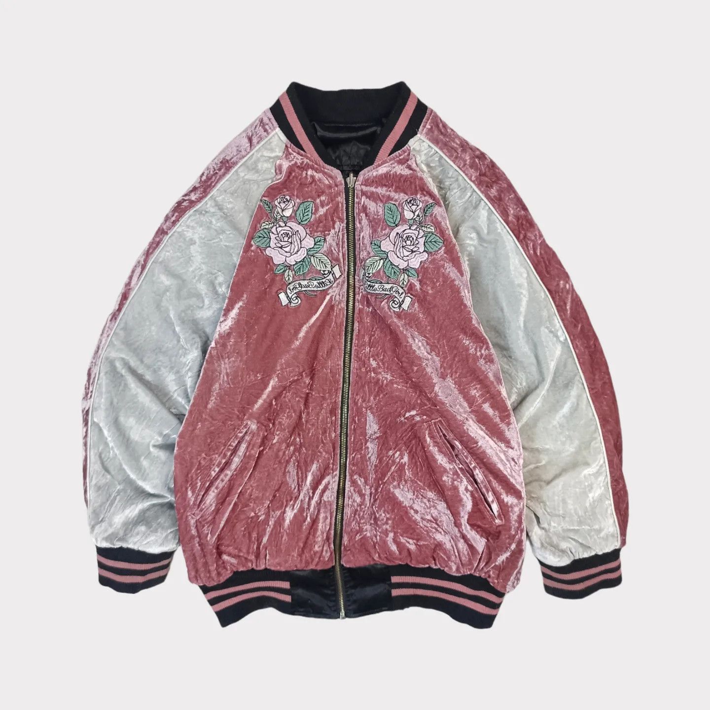 🔆 Onespo Velvet Reversible Japan Sukajan Traditional Jacket