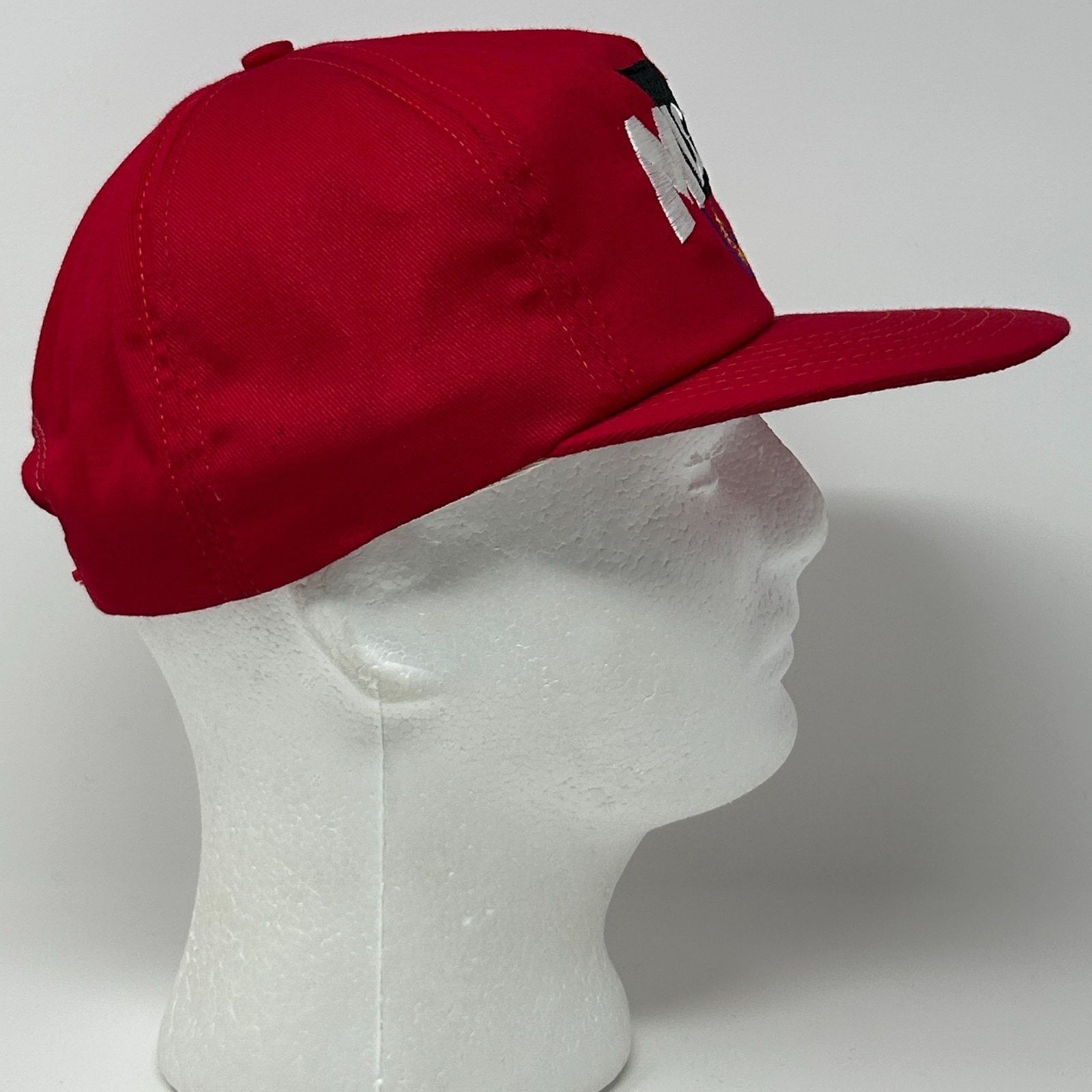 Vintage Vintage Missouri The Show Me State Hat Cap Red 80s Snapback Size ONE SIZE - 8 Thumbnail