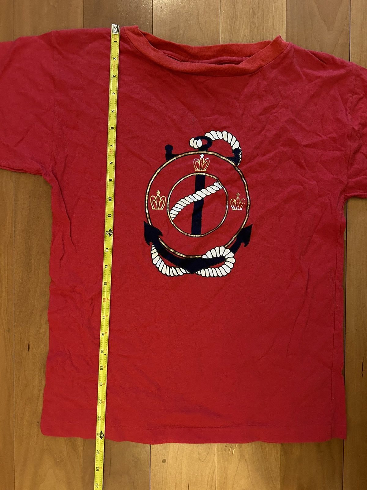 Vintage Vintage Red Graphic Tshirt Size US S / EU 44-46 / 1 - 5 Thumbnail
