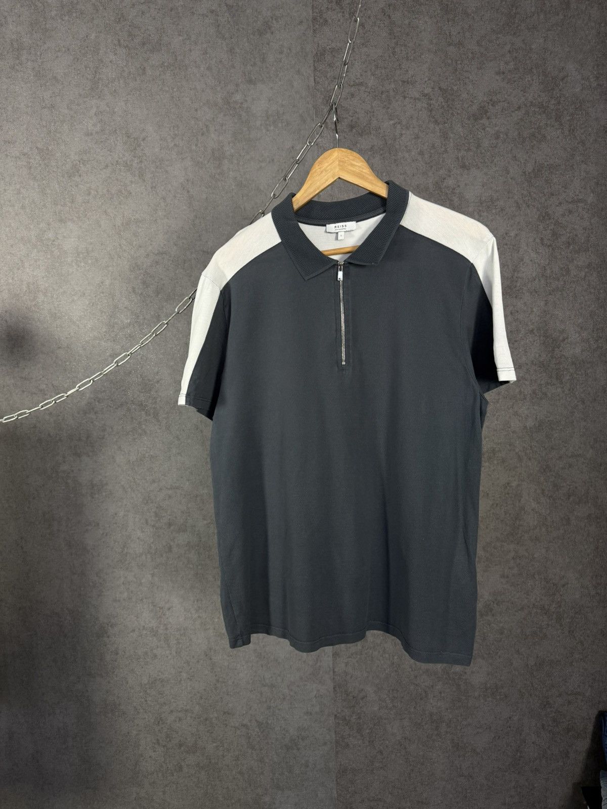 Reiss Reiss designer polo tee Size US L / EU 52-54 / 3 - 1 Thumbnail