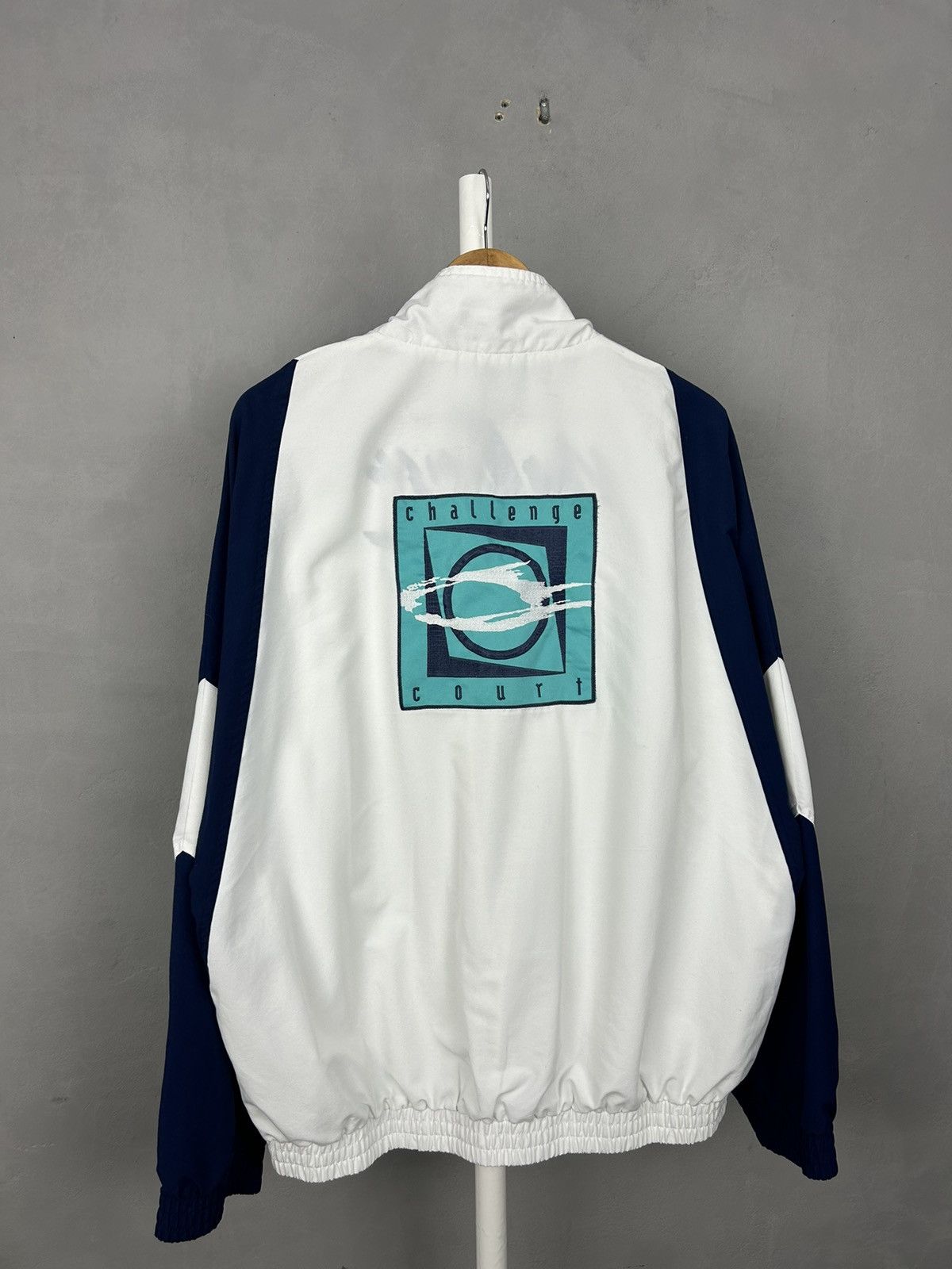 Vintage Vintage Nike 90s Challenge Court White Jacket Size US L / EU 52-54 / 3 - 2 Thumbnail