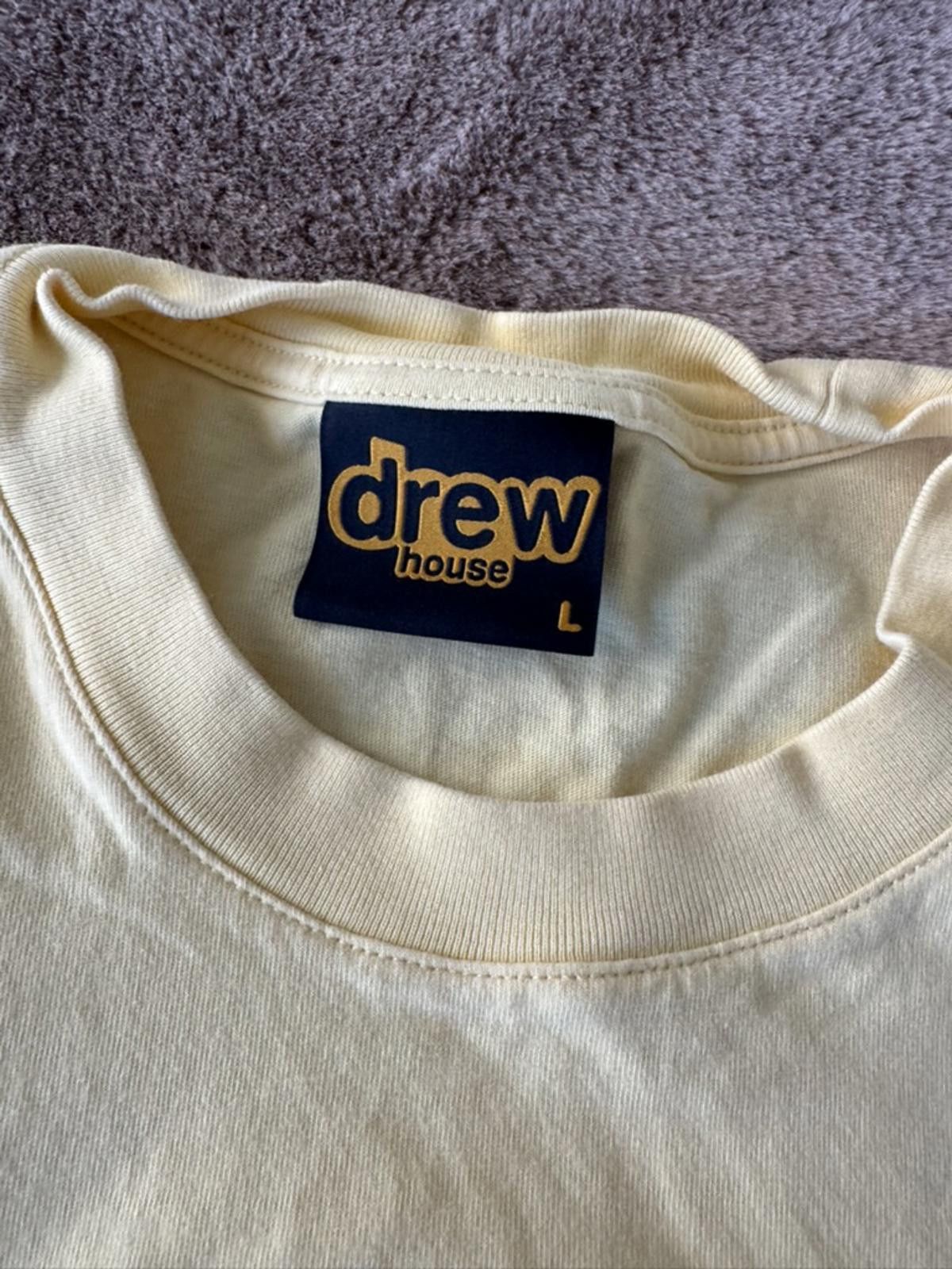 Drew House Drew House Yellow Smiley Face T-Shirt Size Large Size US L / EU 52-54 / 3 - 3 Thumbnail