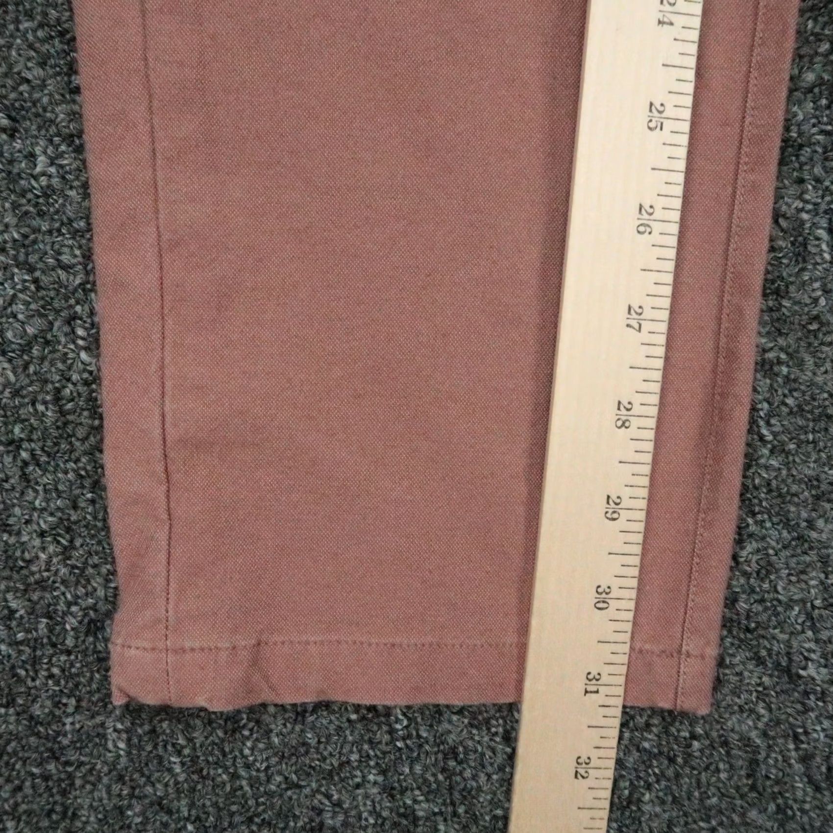 Lululemon Lululemon Mens Pants 34x32 Red Clay Commission Slim Trouser Zip Pocket Earth Dye Business Casual Size US 34 / EU 50 - 7 Thumbnail