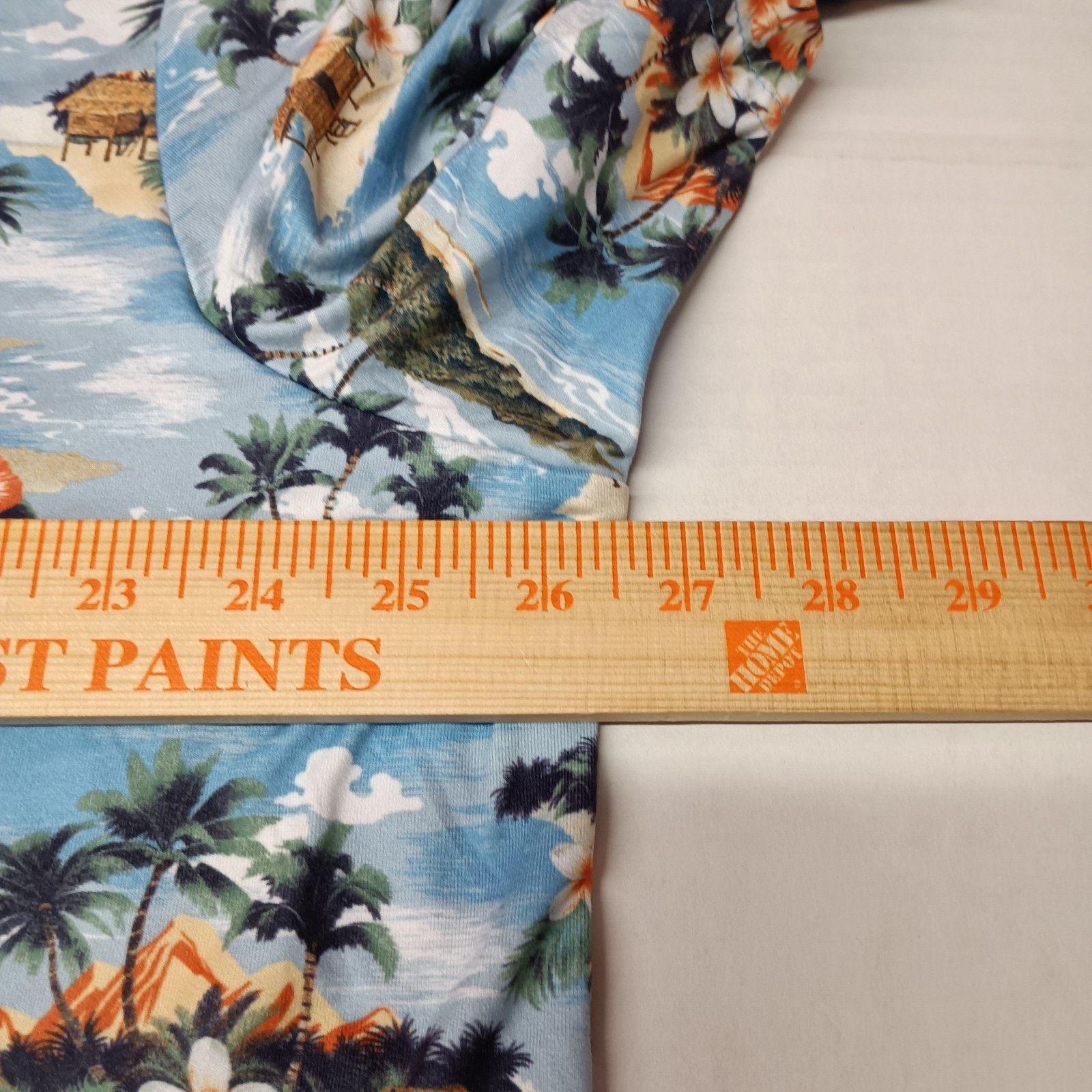 Chaps Chaps Polo Shirt Men's Size 2XL Blue Floral Moisture Wick Size US XXL / EU 58 / 5 - 4 Thumbnail