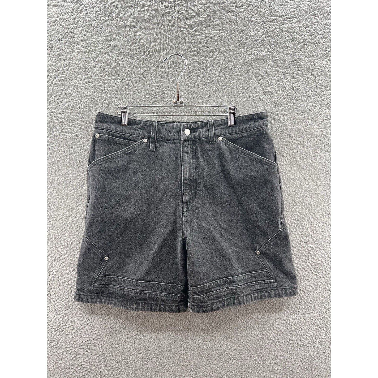 Jordan Brand Air Jordan Black Denim Sample Basketball Shorts FV7221-010 Size US 32 / EU 48 - 1 Thumbnail