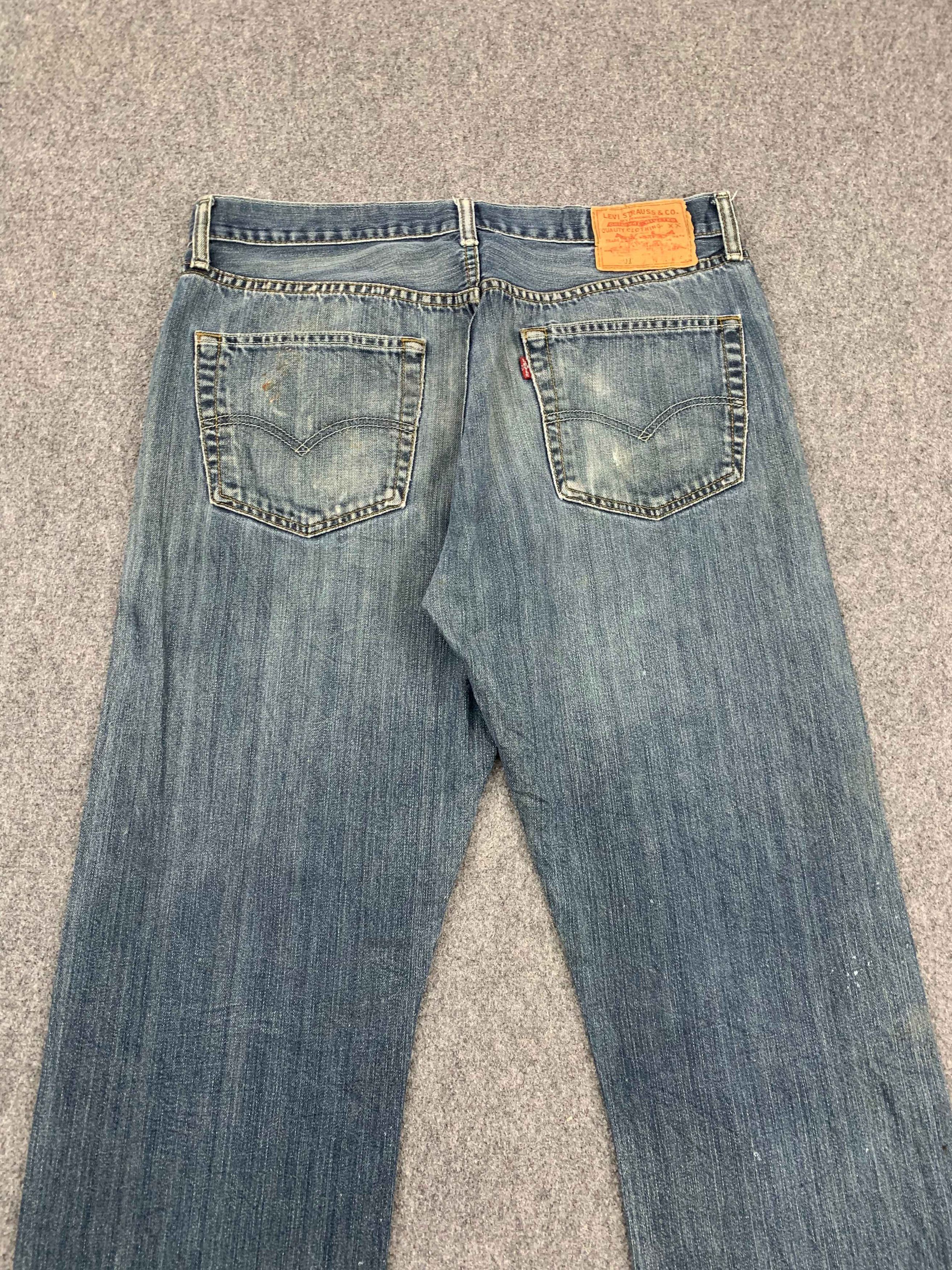 Levi's × Vintage Vintage Levis 501 Faded Blue Jeans Size US 34 / EU 50 - 4 Thumbnail