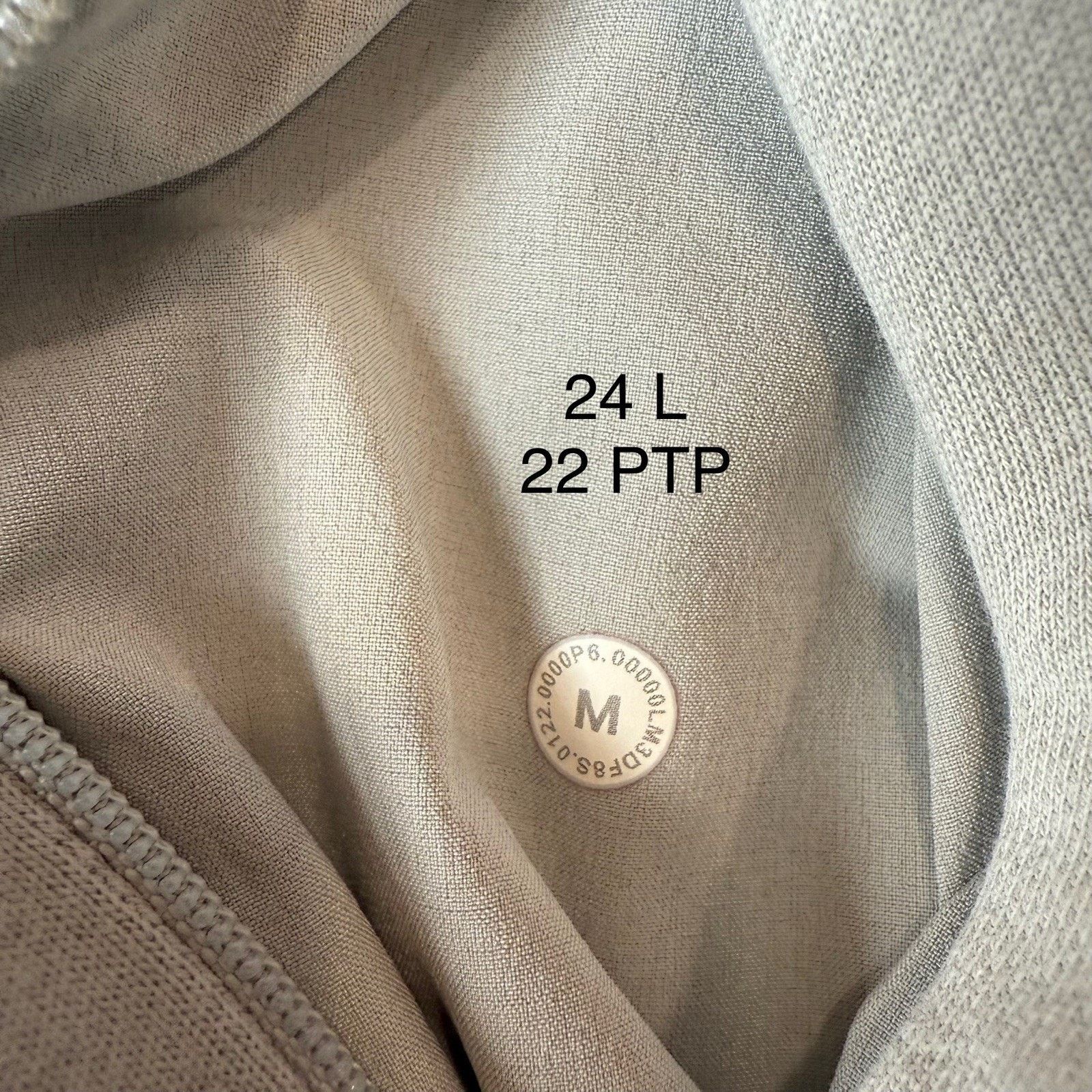 Lululemon Lululemon French Terry Oversized Crew Medium Gray Fleece Size US M / EU 48-50 / 2 - 8 Thumbnail