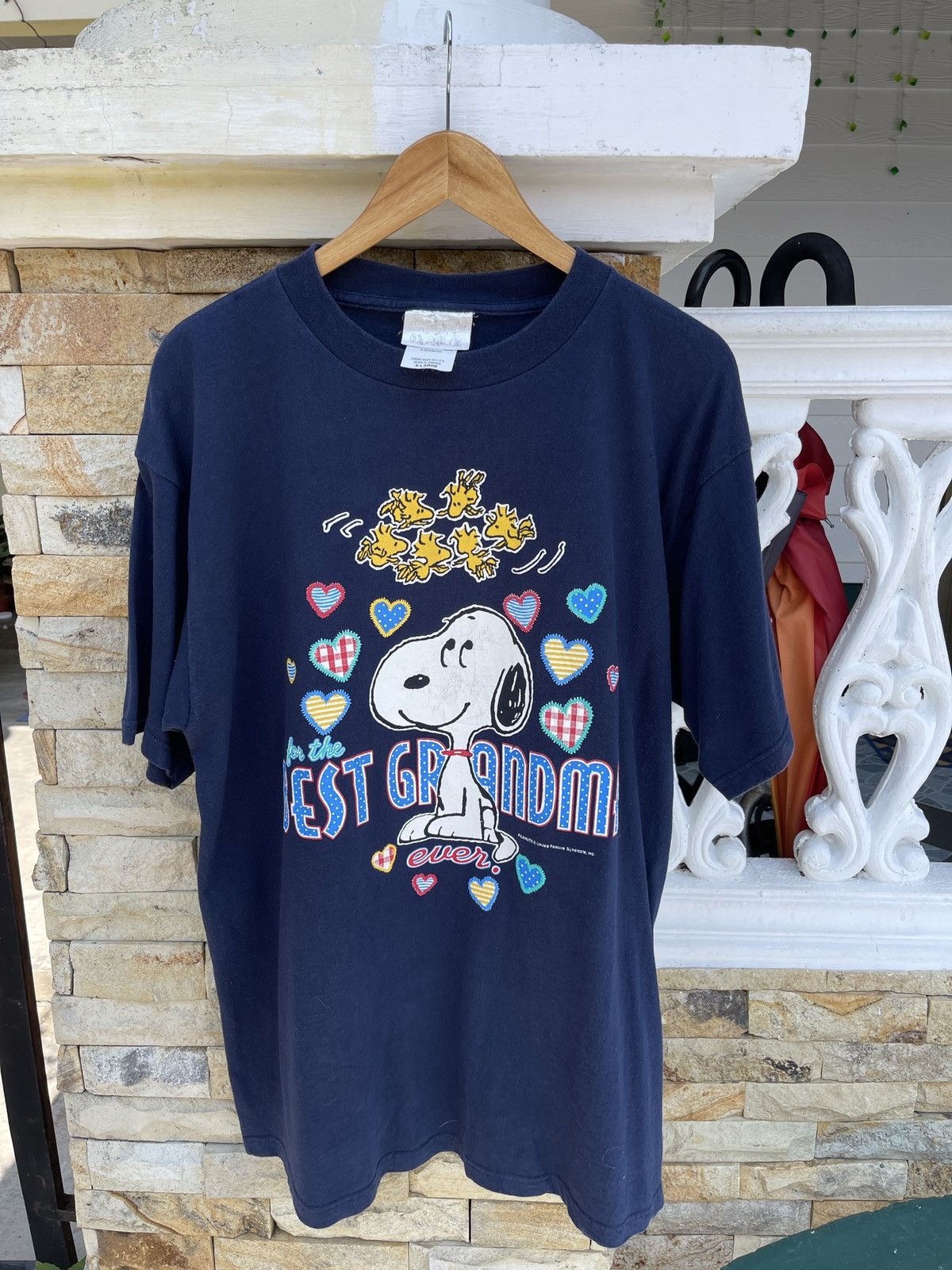 Vintage Last Drop🔥Rare🔥Vtg 90’s Peanuts Snoopy Best Grandma T Shirt Grailed