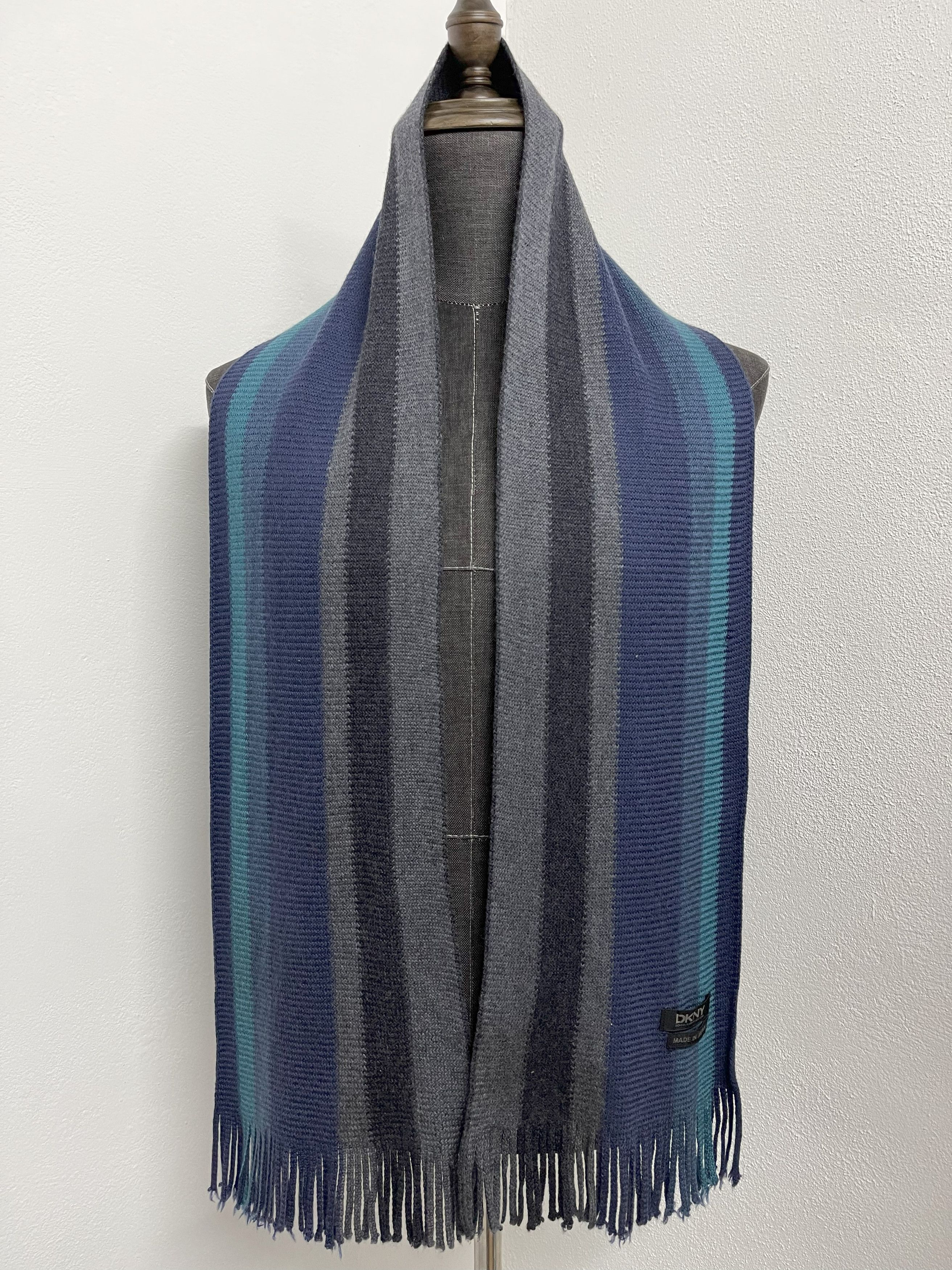 DKNY Vintage DKNY Made In Japan Scarf / Muffler - 6060 Size ONE SIZE - 5 Thumbnail