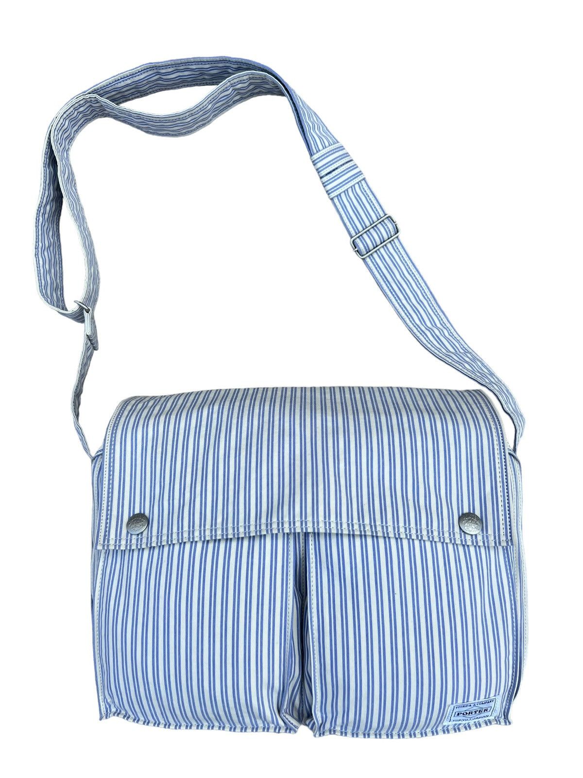 Porter Porter Yoshida The 70th Anniversary Striped Messager Bag Size ONE SIZE - 7 Thumbnail