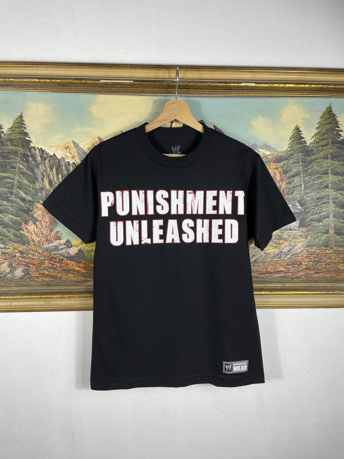 Vintage × WCW/nWo × WWE Black Vintage Retro Y2k 00s Tees T-shirt WWE Size US S / EU 44-46 / 1 - 1 Thumbnail