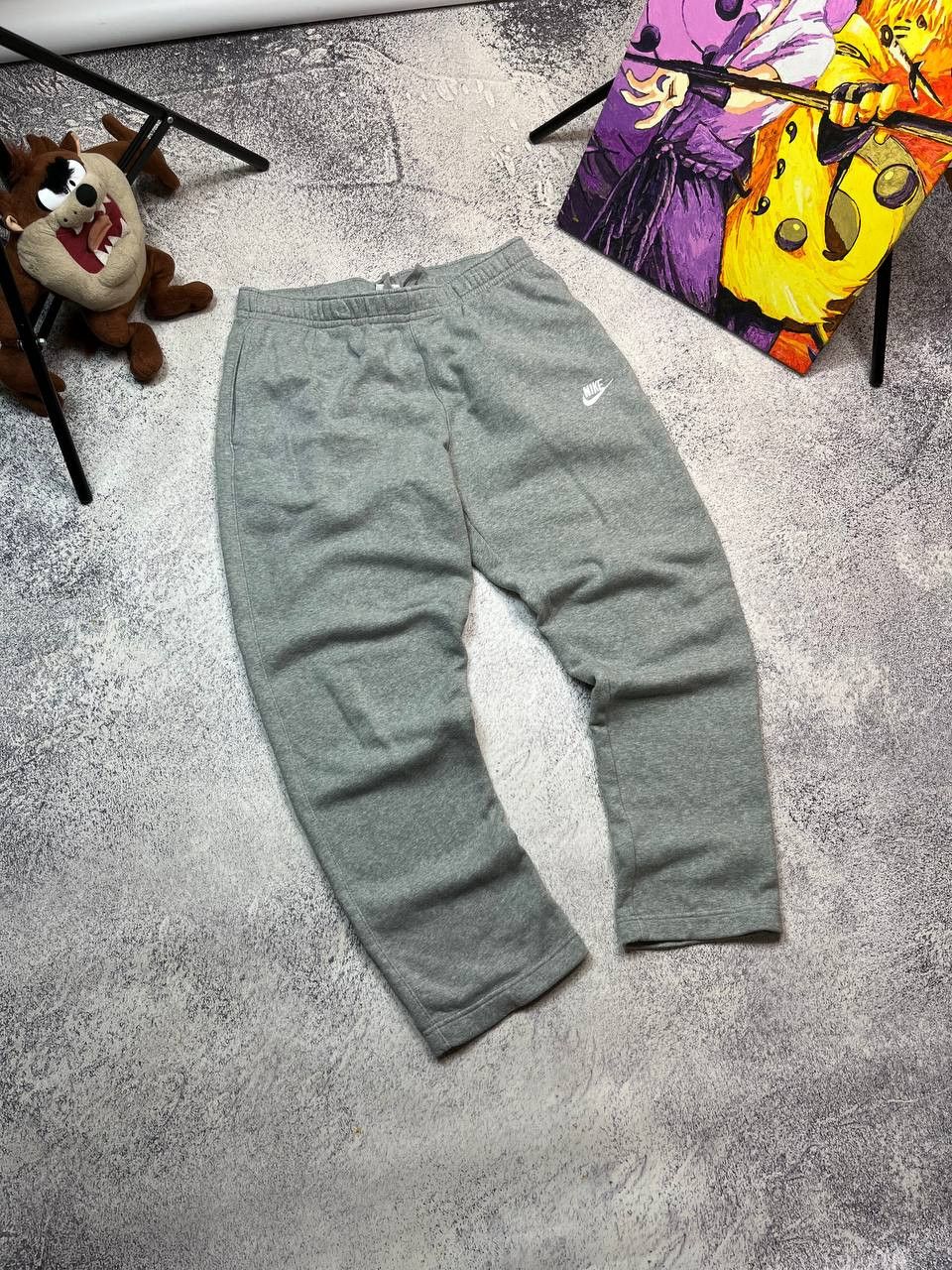 Nike Vintage y2k Nike Classic Grey Sweatpants Joggers Size US 33 - 1 Thumbnail