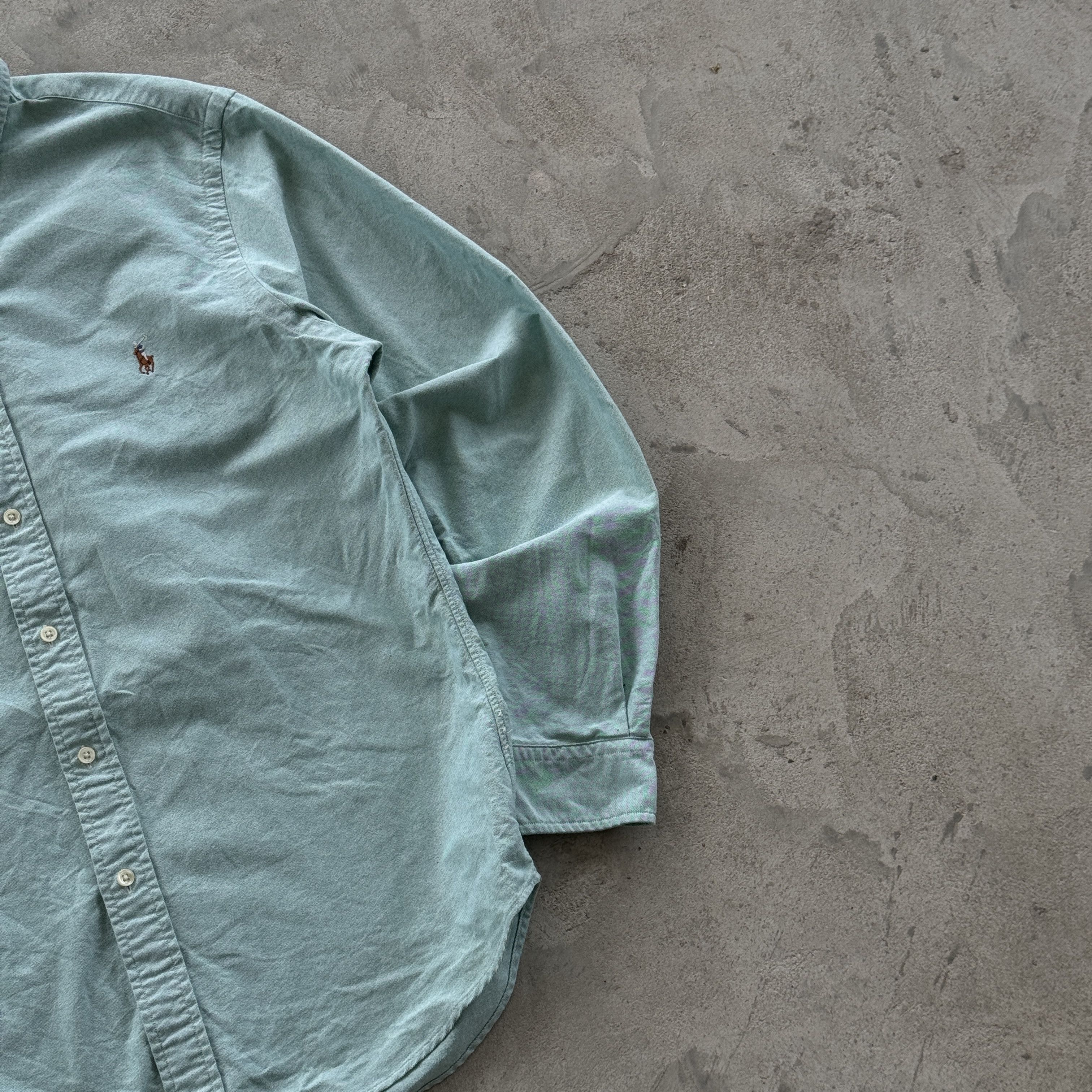 Polo Ralph Lauren Ralph Lauren Slim L Light Green Button Shirt Size US L / EU 52-54 / 3 - 2 Thumbnail