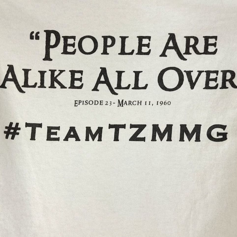 Gildan Twilight Zone T Shirt Mens Size Small Monster Mini Golf People Are Alike Las Vegas T-Shirt Mens Small White Cotton Gildan 60s Sci Fi Size US S / EU 44-46 / 1 - 7 Thumbnail