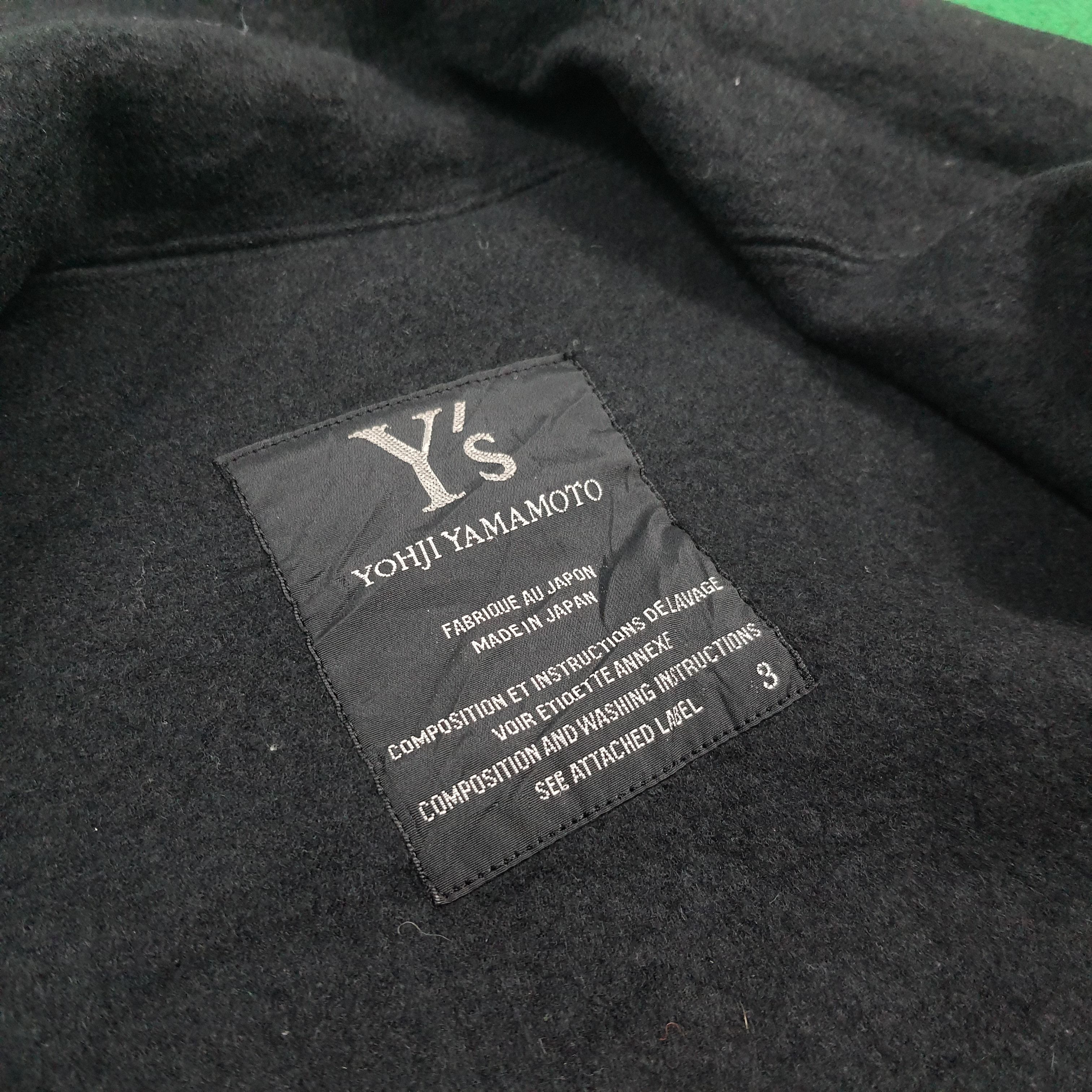 Y's Yohji Yamamoto Y's Longline Blazer Wool Linen Cardigan Size US M / EU 48-50 / 2 - 6 Thumbnail