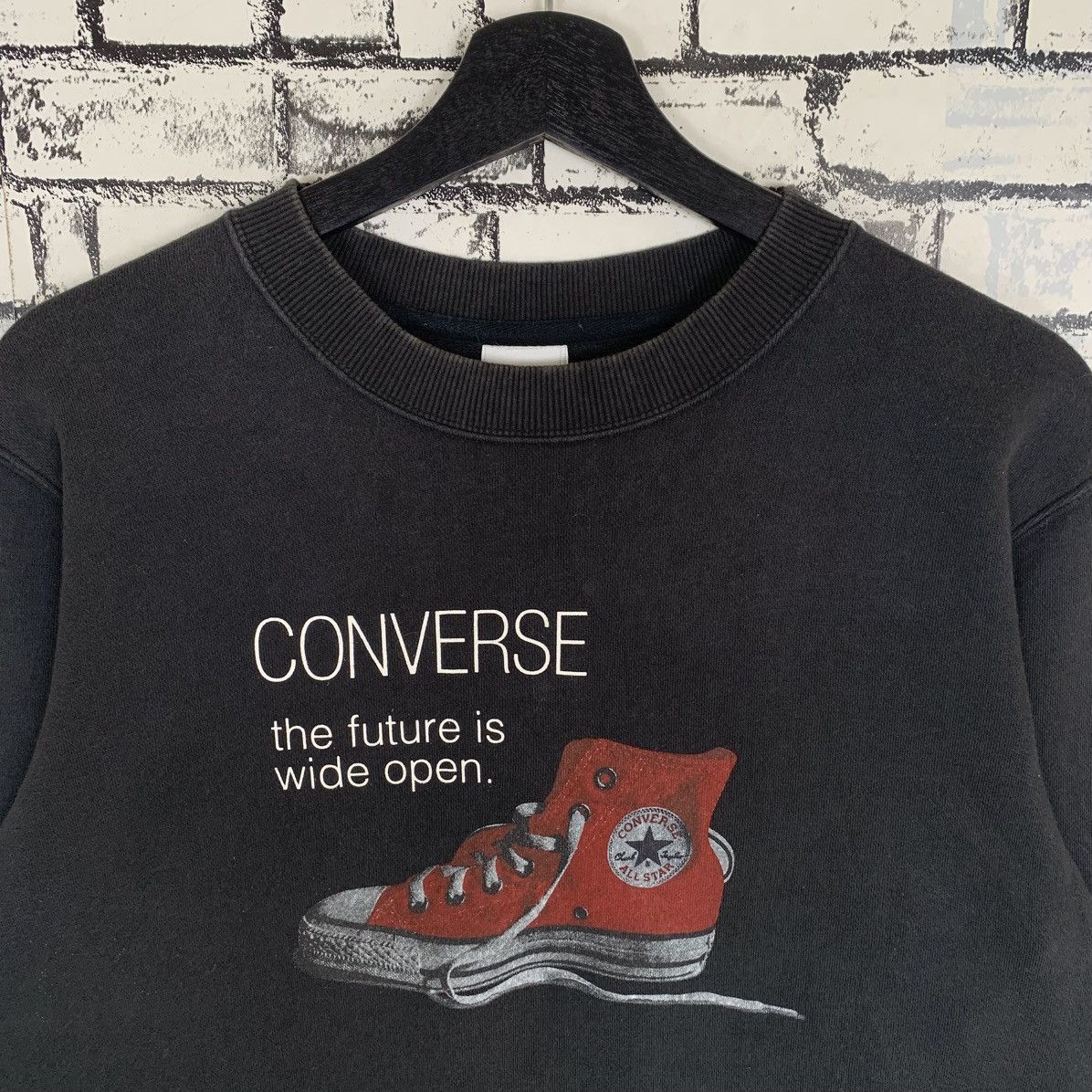 Converse Vintage Converse Shoe Graphic Sweatshirt Size US M / EU 48-50 / 2 - 3 Thumbnail