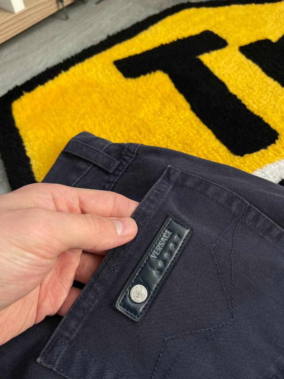 Versace × Vintage versace sport rare casual classic jeans pants Size US 34 / EU 50 - 4 Thumbnail