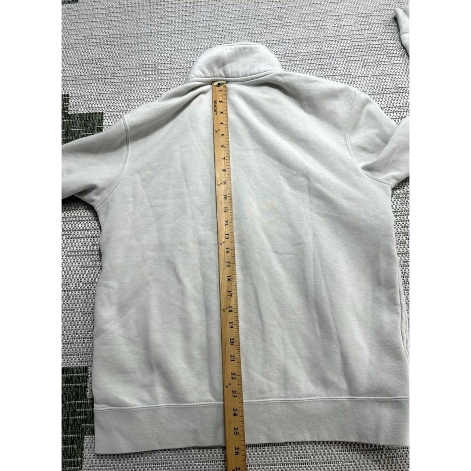 Nike Nike Sportswear Club Half Zip Sweatshirt Mens Gray Medium Fleece Lined Mock Neck Size US M / EU 48-50 / 2 - 4 Thumbnail
