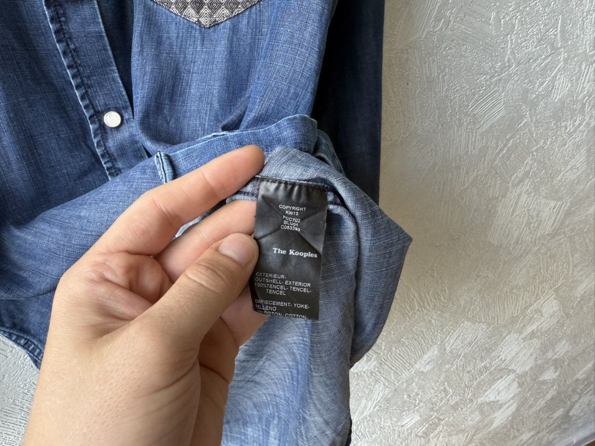 The Kooples The Kooples Shirt Button Up Denim Size US S / EU 44-46 / 1 - 6 Thumbnail