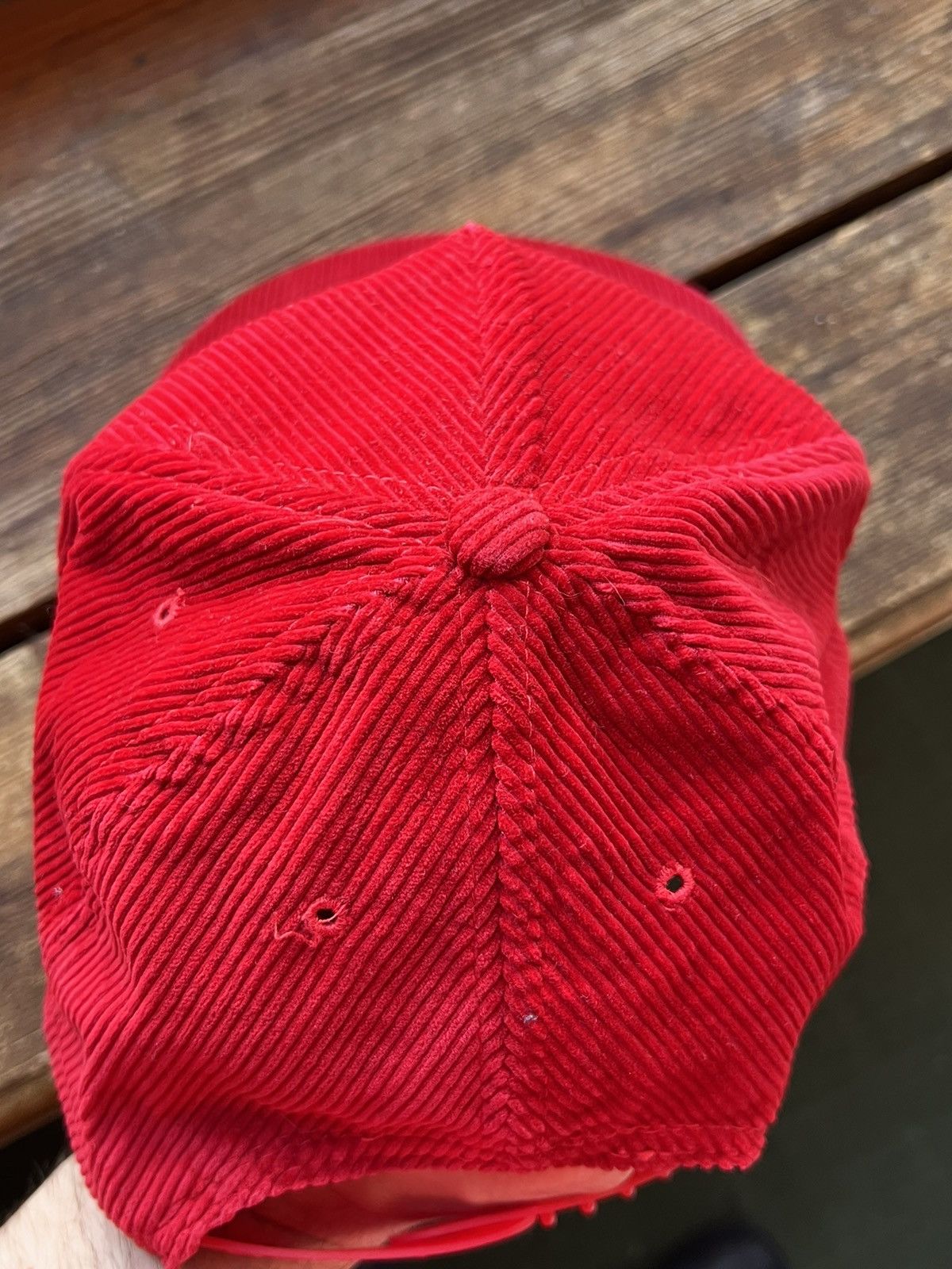 Vintage Vintage Headwear Cap Ficher Skis Red Corduroy Hat Size ONE SIZE - 13 Thumbnail