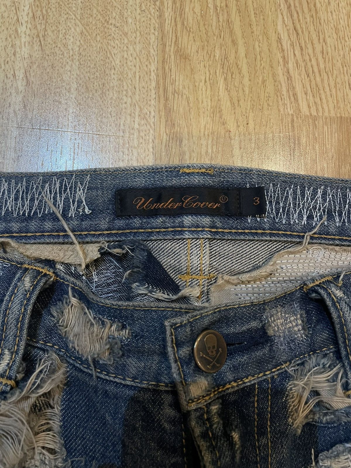 Undercover Undercover AW05 “Arts & Crafts” 85 Denim Size US 32 / EU 48 - 11 Thumbnail